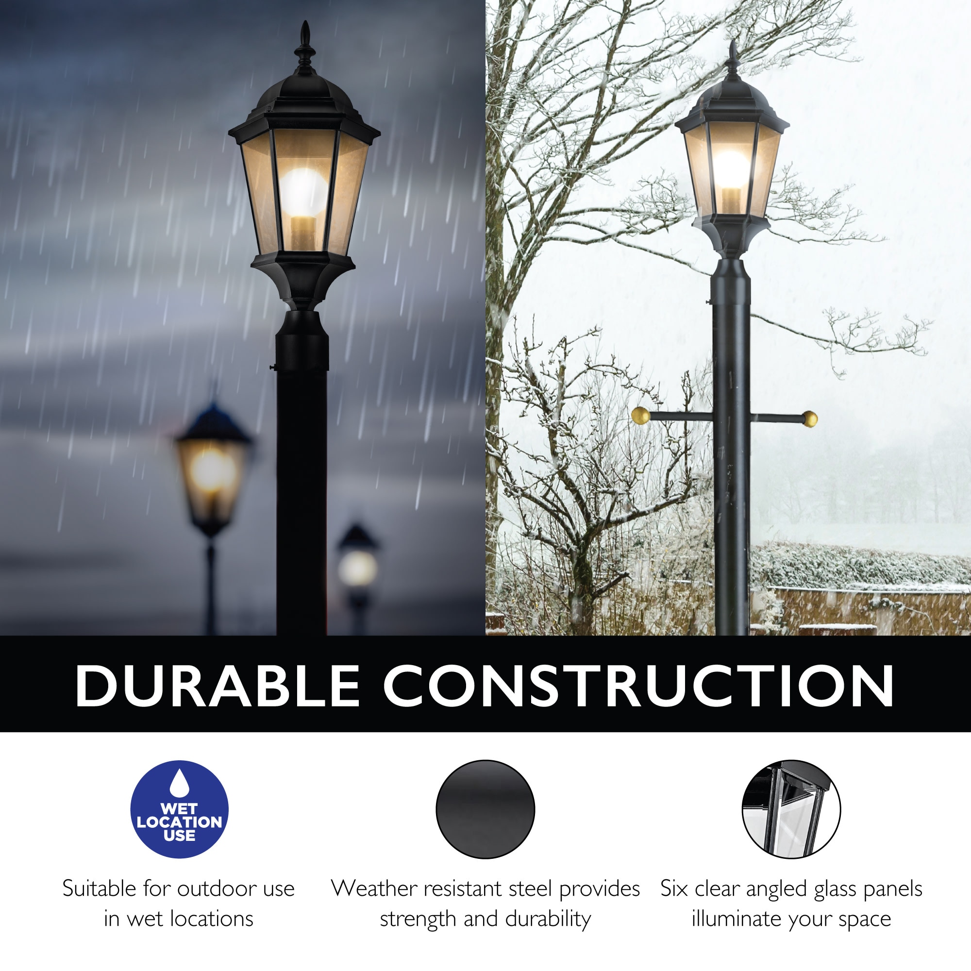Design House 589853 Complete-Post-Lights - View #3