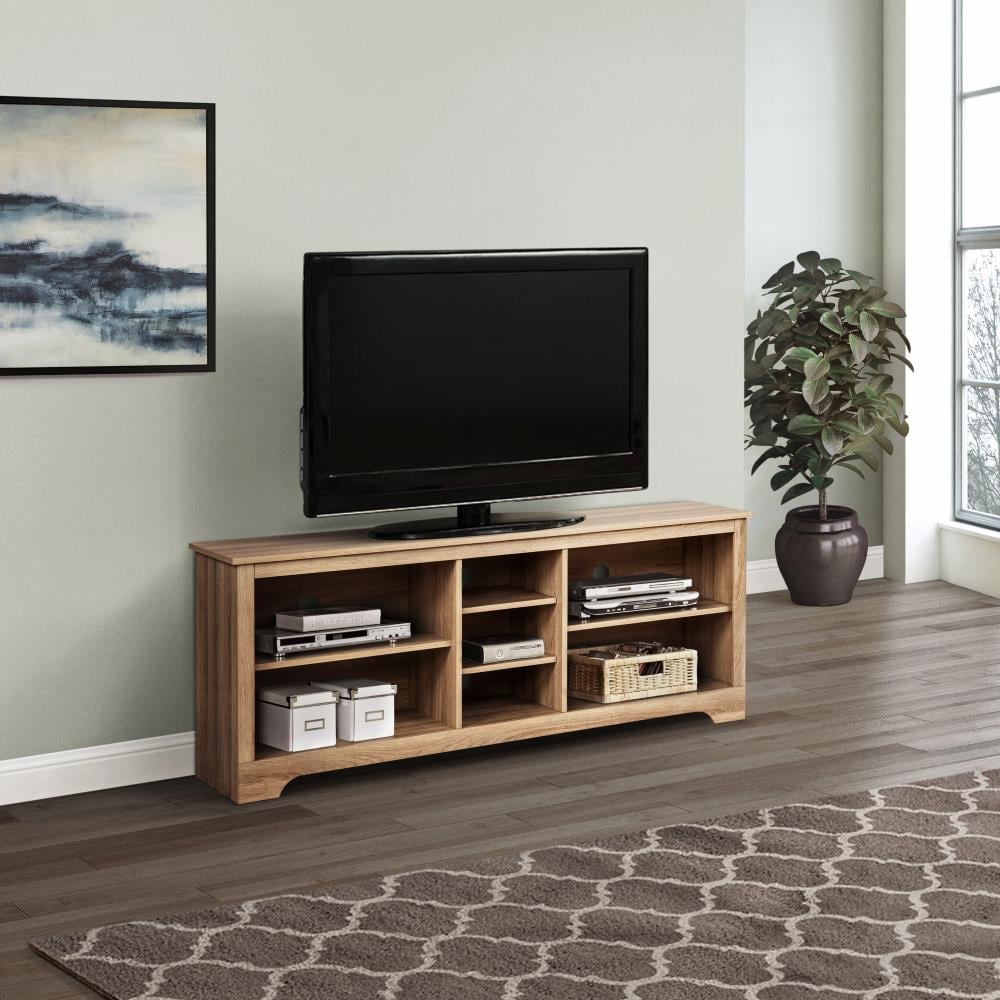 Saint Birch Transitional Light TV Stand (Accommodates TVs up to 60-in) in the TV Stands department at Lowes.com