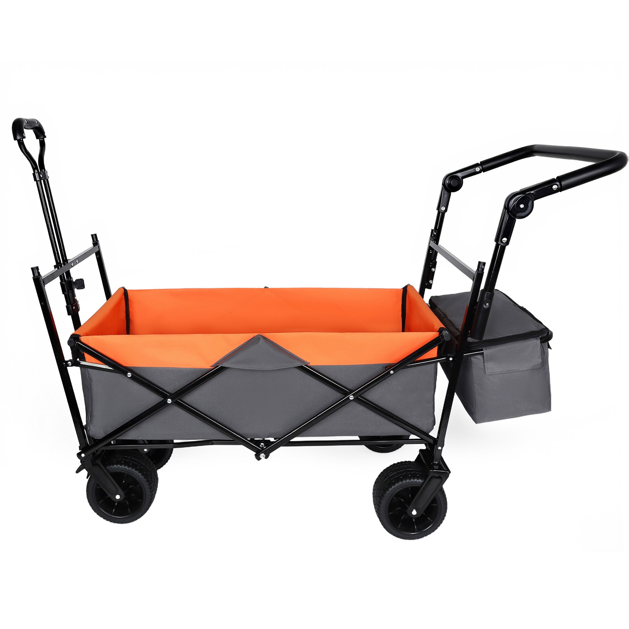 10-cu ft Poly Folding Yard Cart