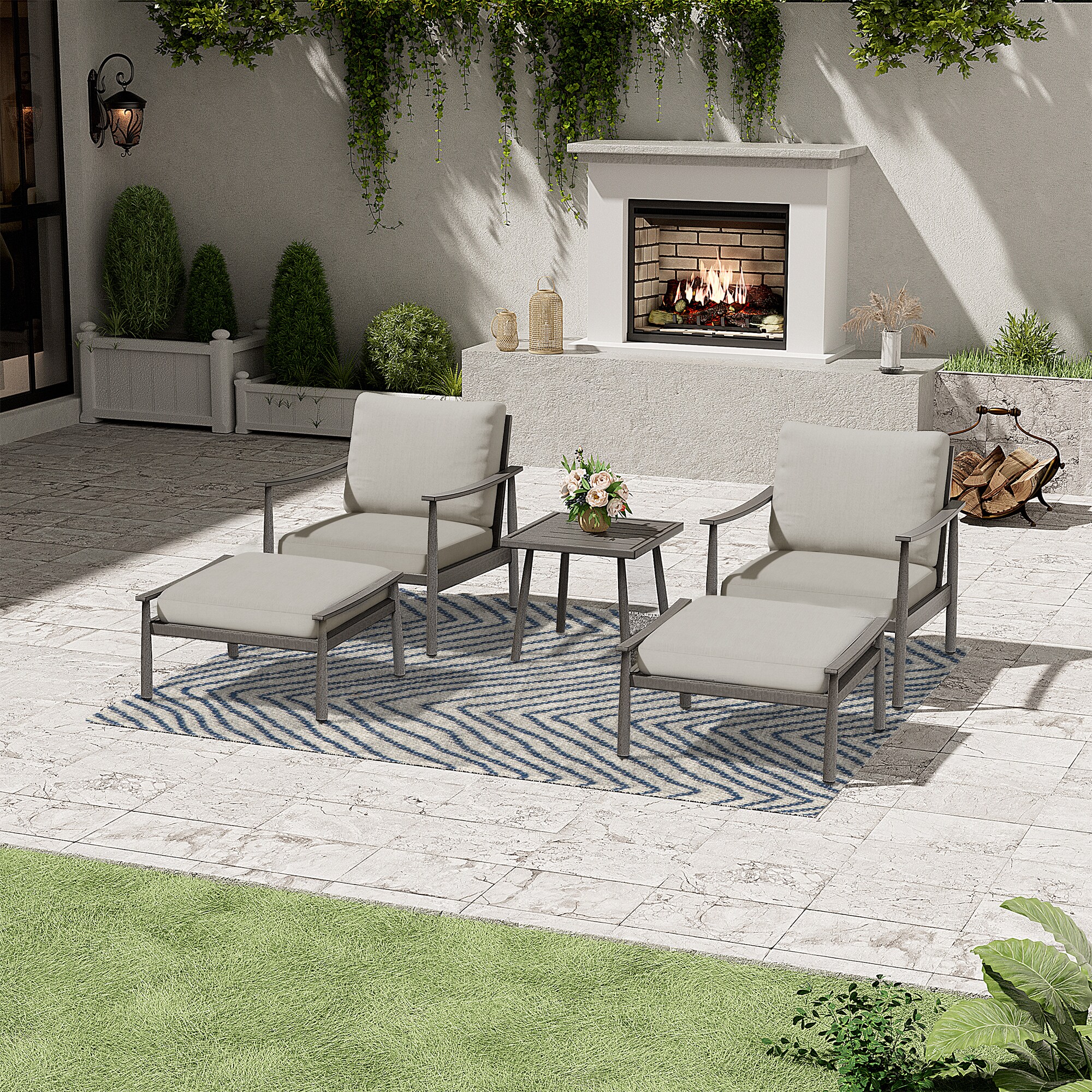  EL-SF5-GG-B1-WL3 Patio-Conversation-Sets - View #9