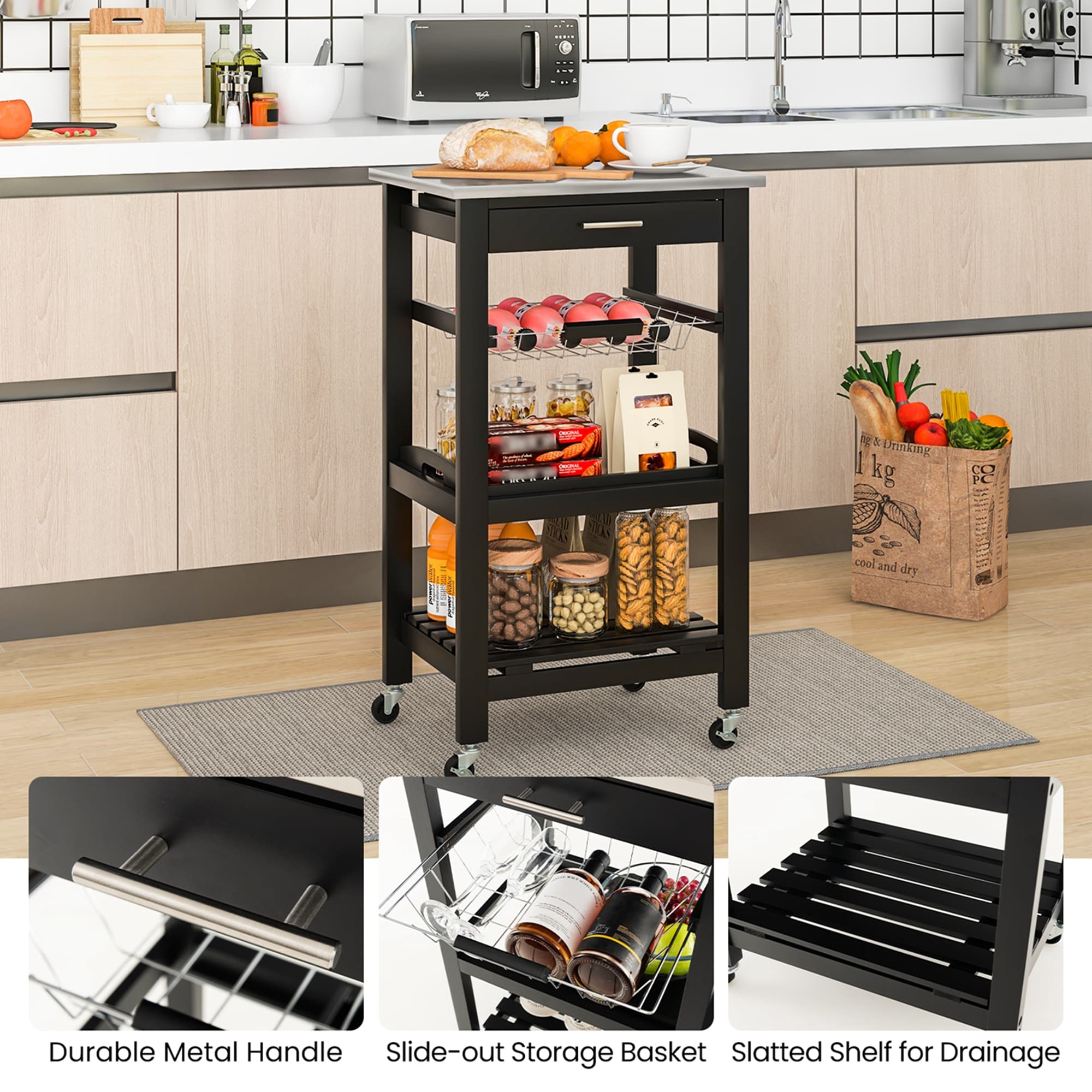 Costway CSHY006588 Kitchen-Furniture - View #9
