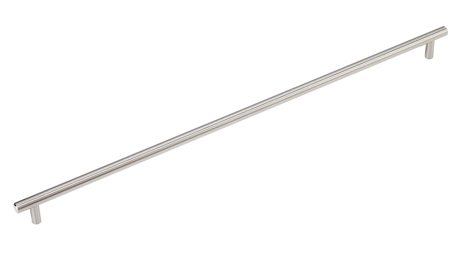 Richelieu BP205486195 Roosevelt 19-1/8-in , 486mm Center to Center Brushed Nickel Cylindrical Handle