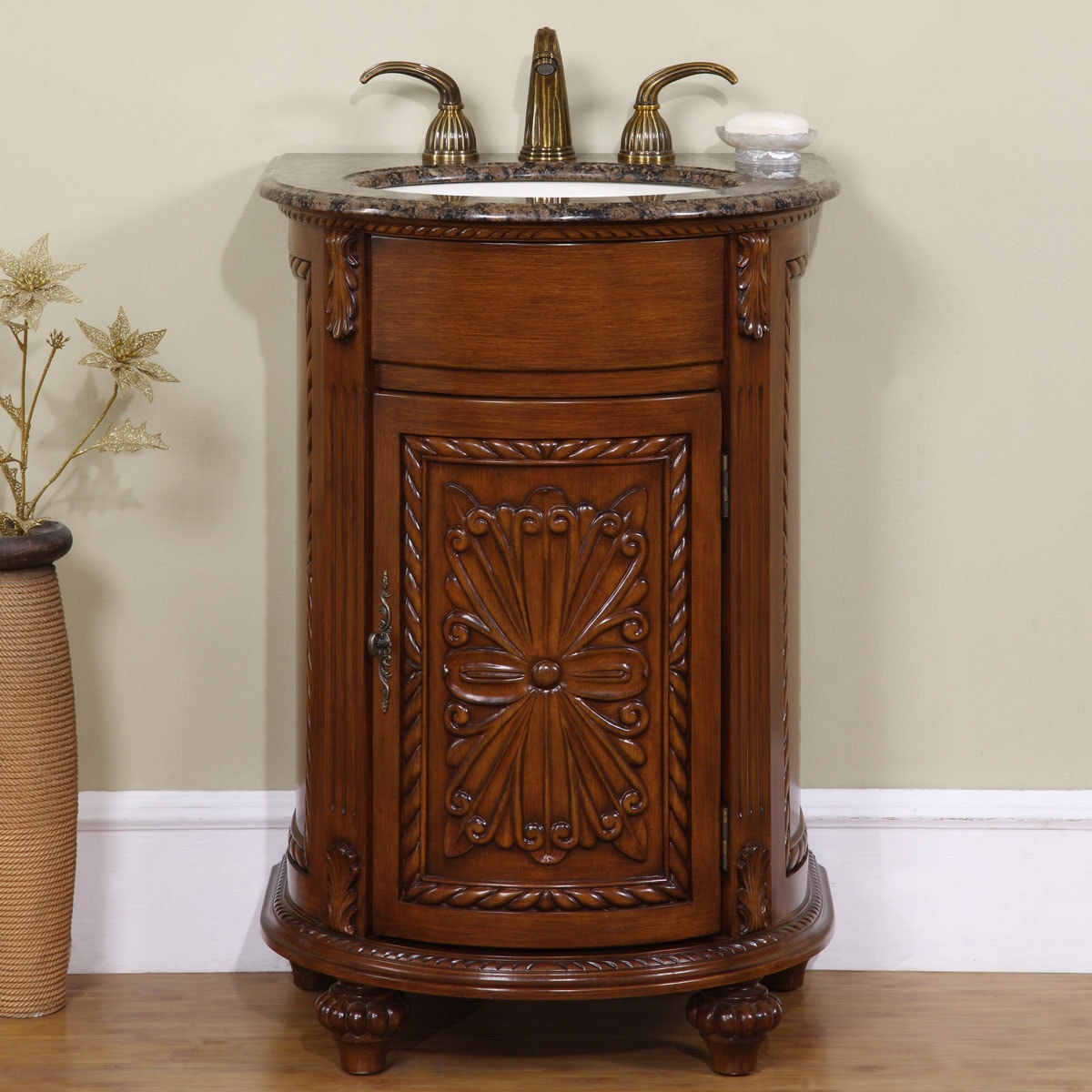 Pedestal Sink Bathroom Vanity Cabinet (As Is Item) - Bed Bath & Beyond -  32207408