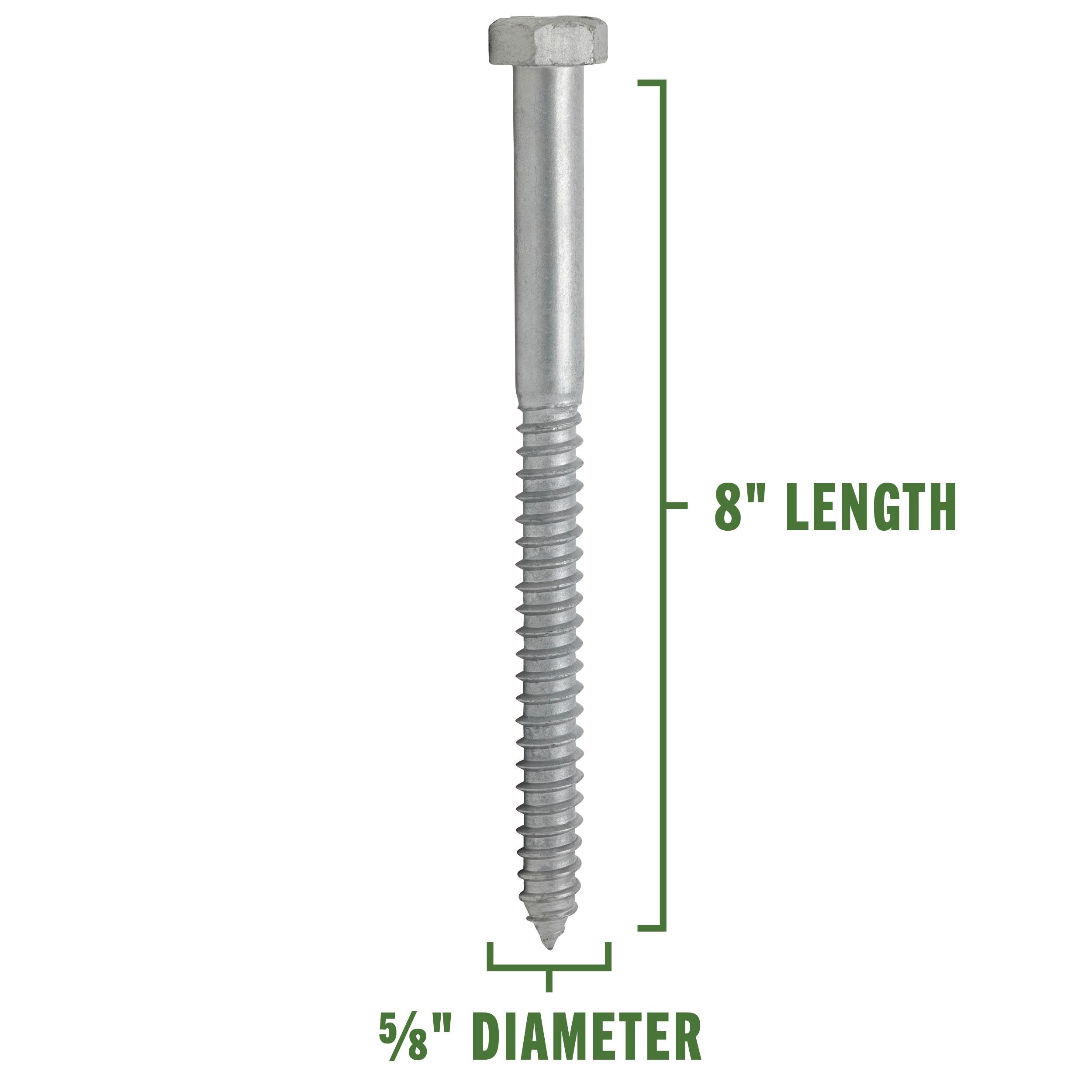 Hillman 812156 Lag-Screws - View #3