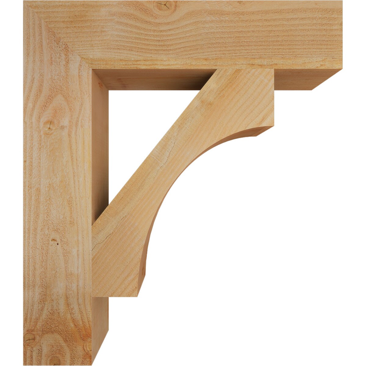 Ekena Millwork BKT06X28X32WTL05RDF Exterior-Brackets-Braces - View #3