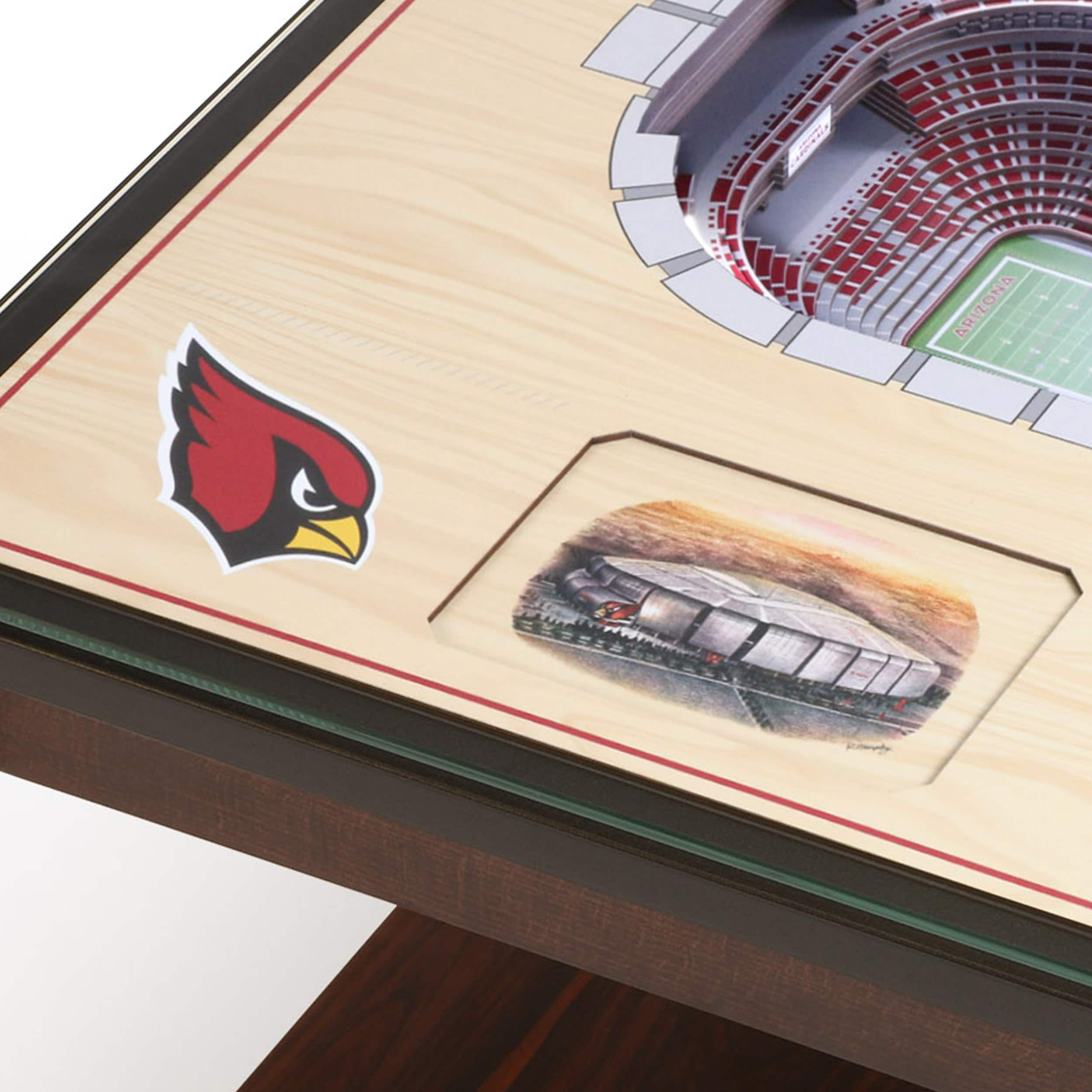 Arizona Cardinals 25 Layer Stadium View 3D Wall Art