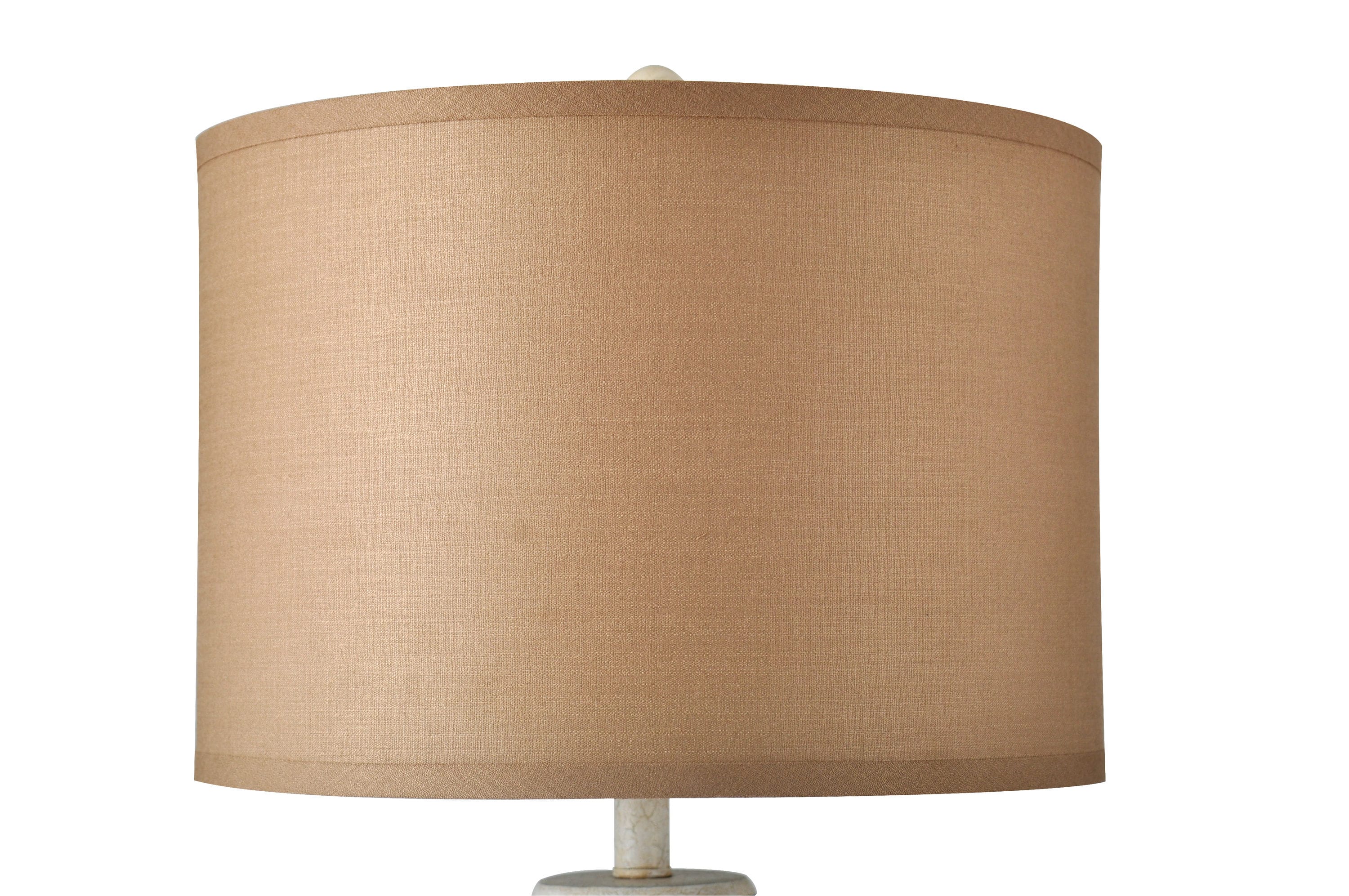 StyleCraft Home Collection 61-in Crackled White and Gold Floor Lamp ...