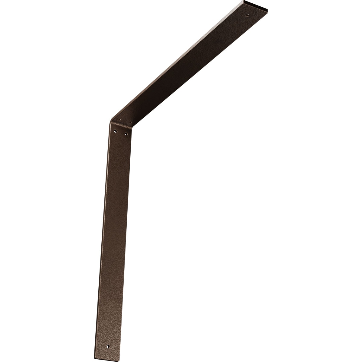 Ekena Millwork BKTM02X20X20HAHDB Hamilton 20-in x 2-in x 20-in Bronze Steel Countertop support bracket