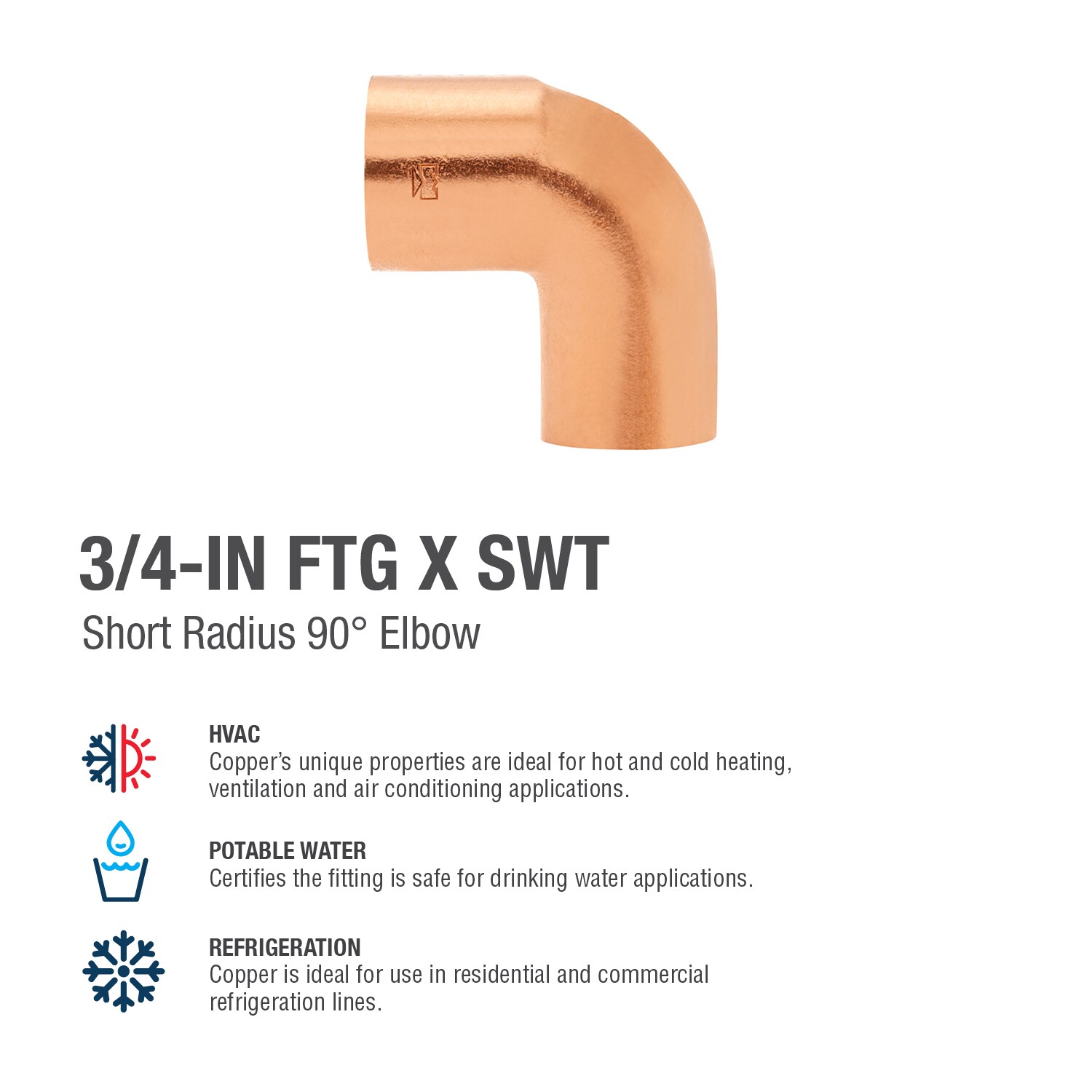 Streamline W 01654L Copper-Fittings - View #4