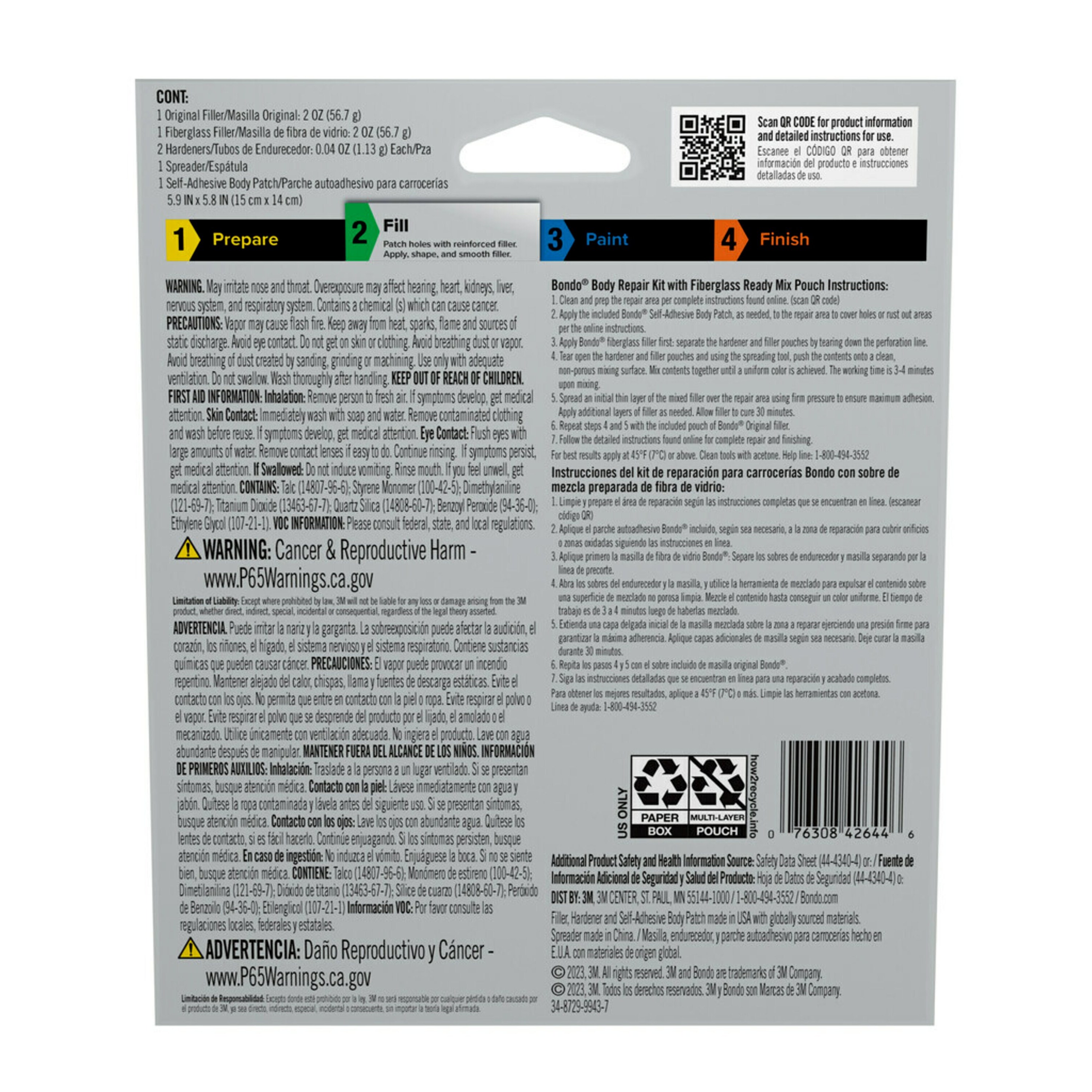 Bondo BRKIT-2PK-ES Spackling-And-Patching-Compound - View #5
