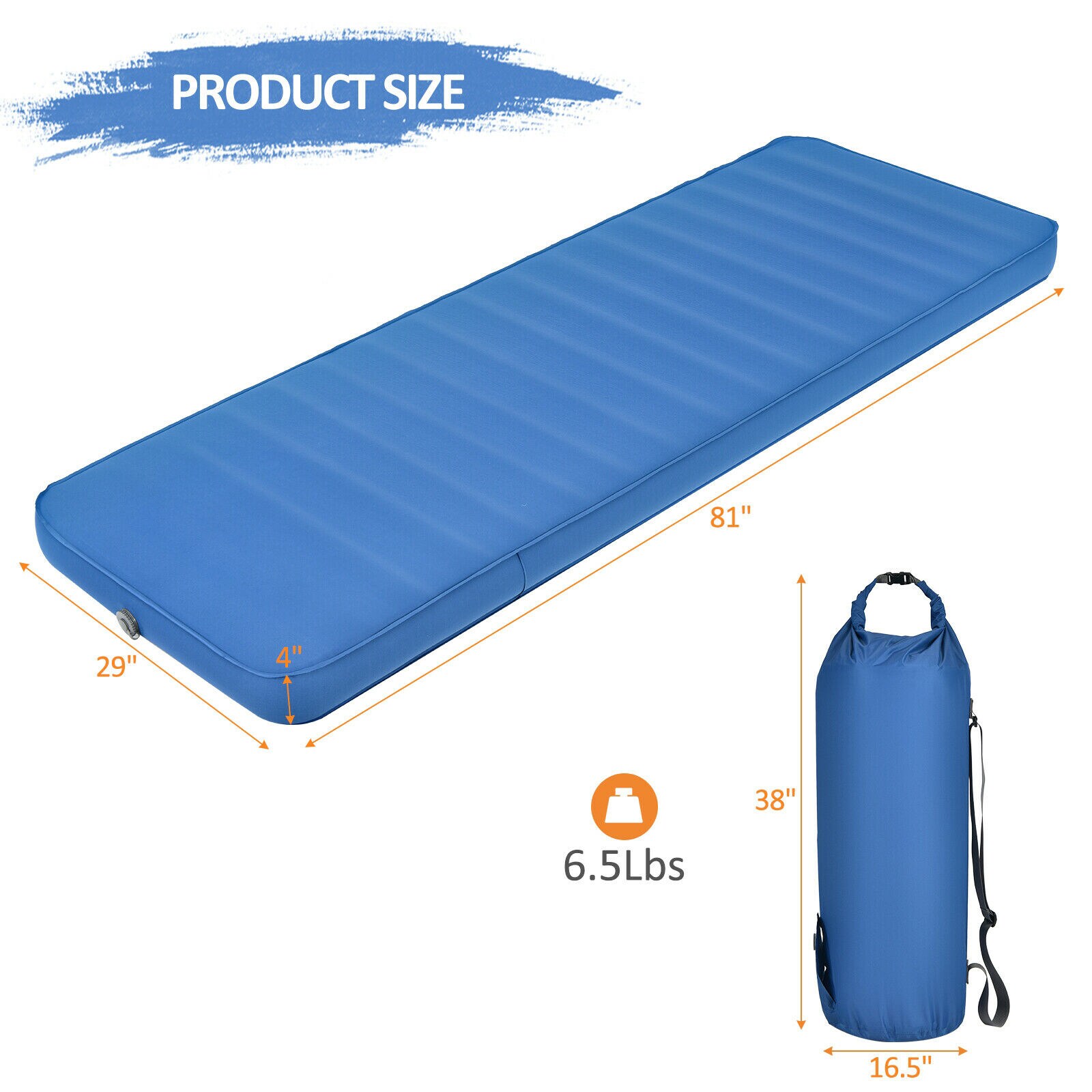 WELLFOR CNJ10179BL Sleeping-Bags - View #6