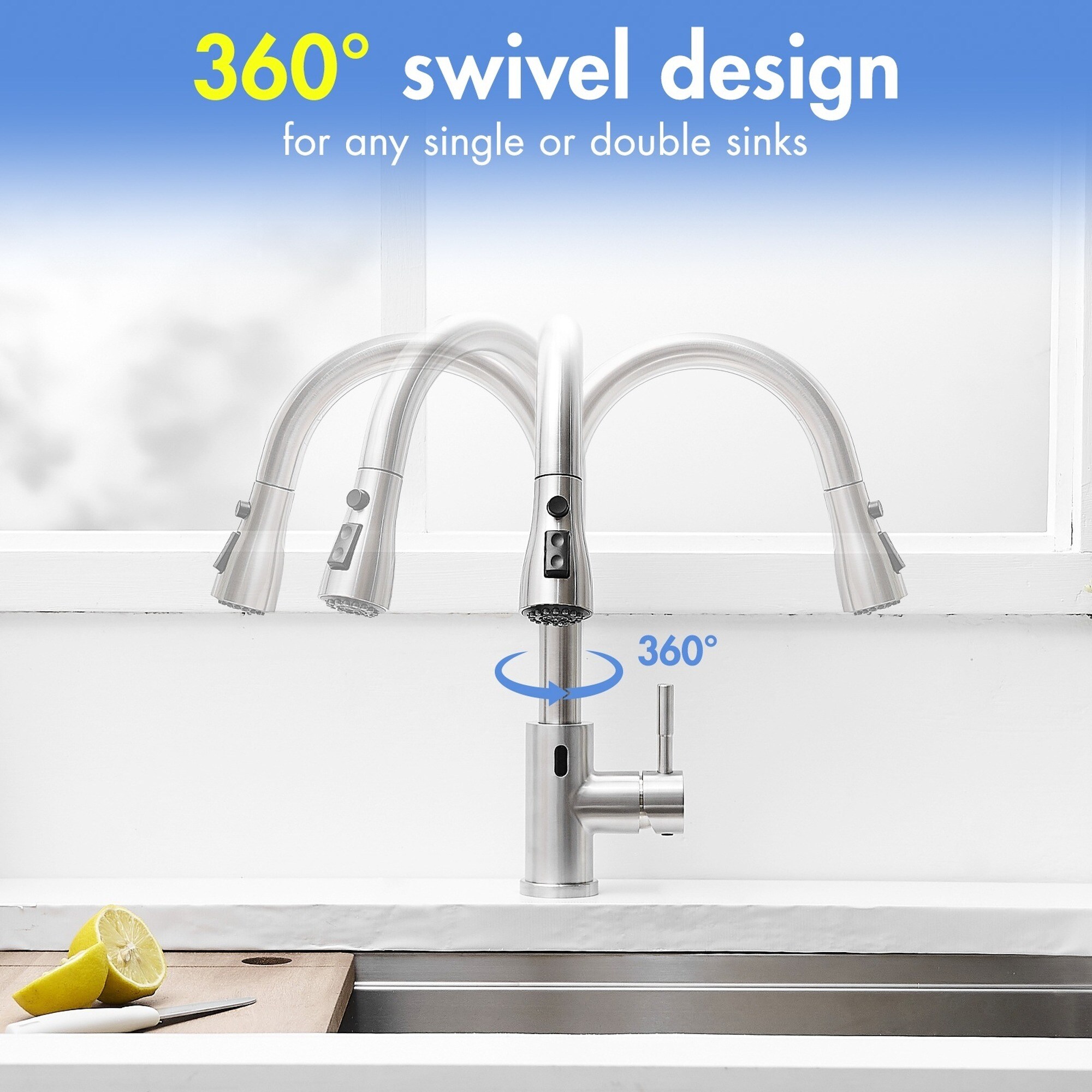 IAK ZYM103532 Kitchen-Faucets - View #3