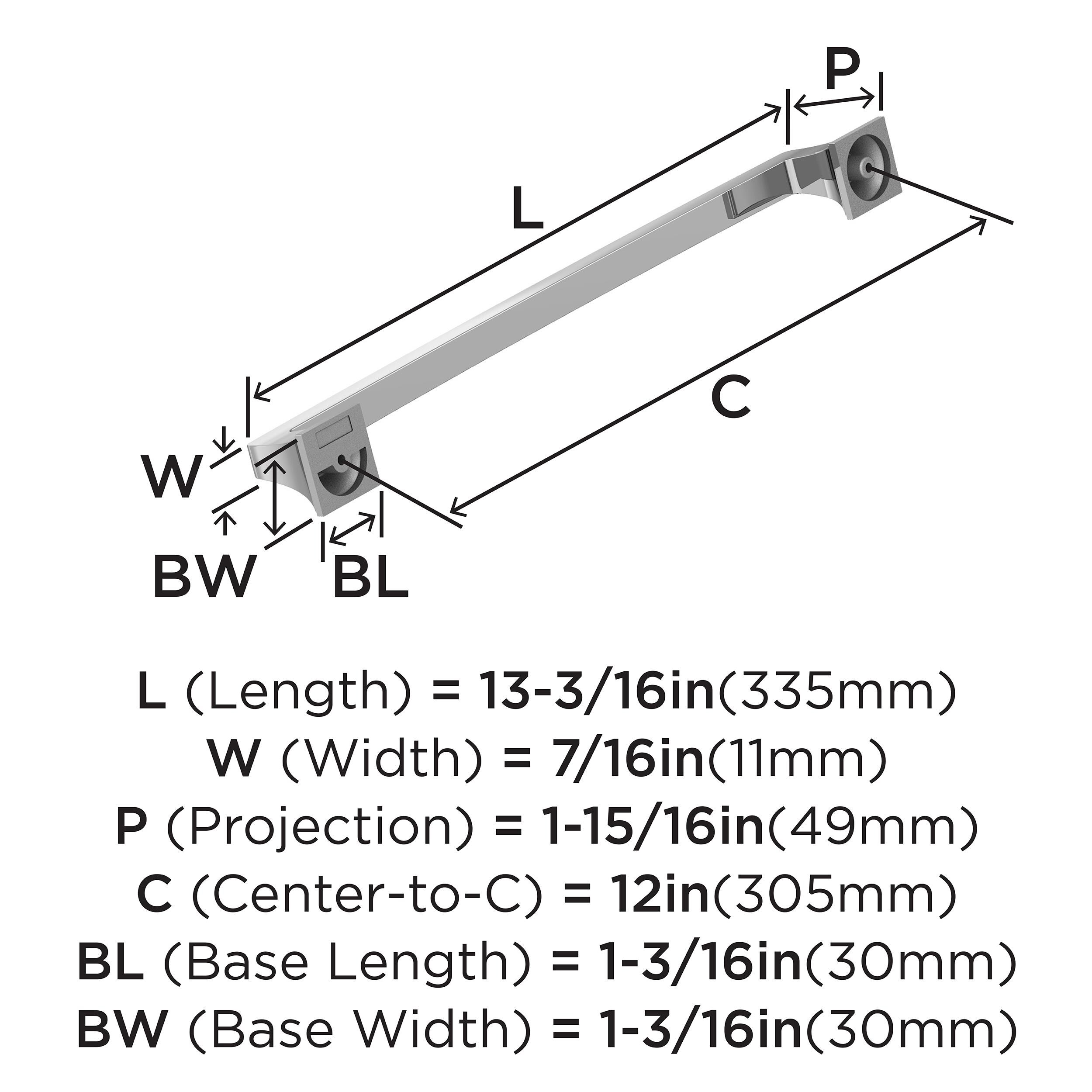 Amerock BP5353226 Cabinet-Pulls - View #3