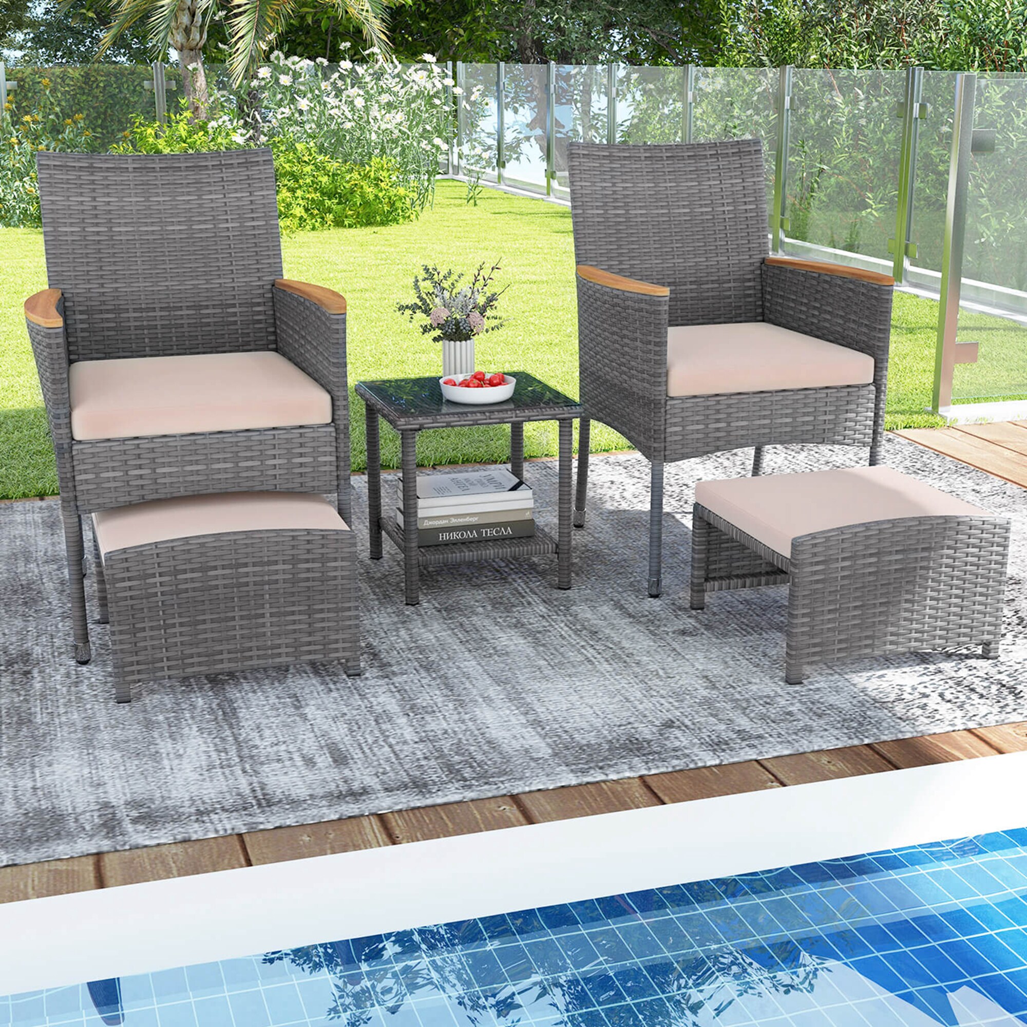 Costway HCST03503 Patio-Conversation-Sets - View #8