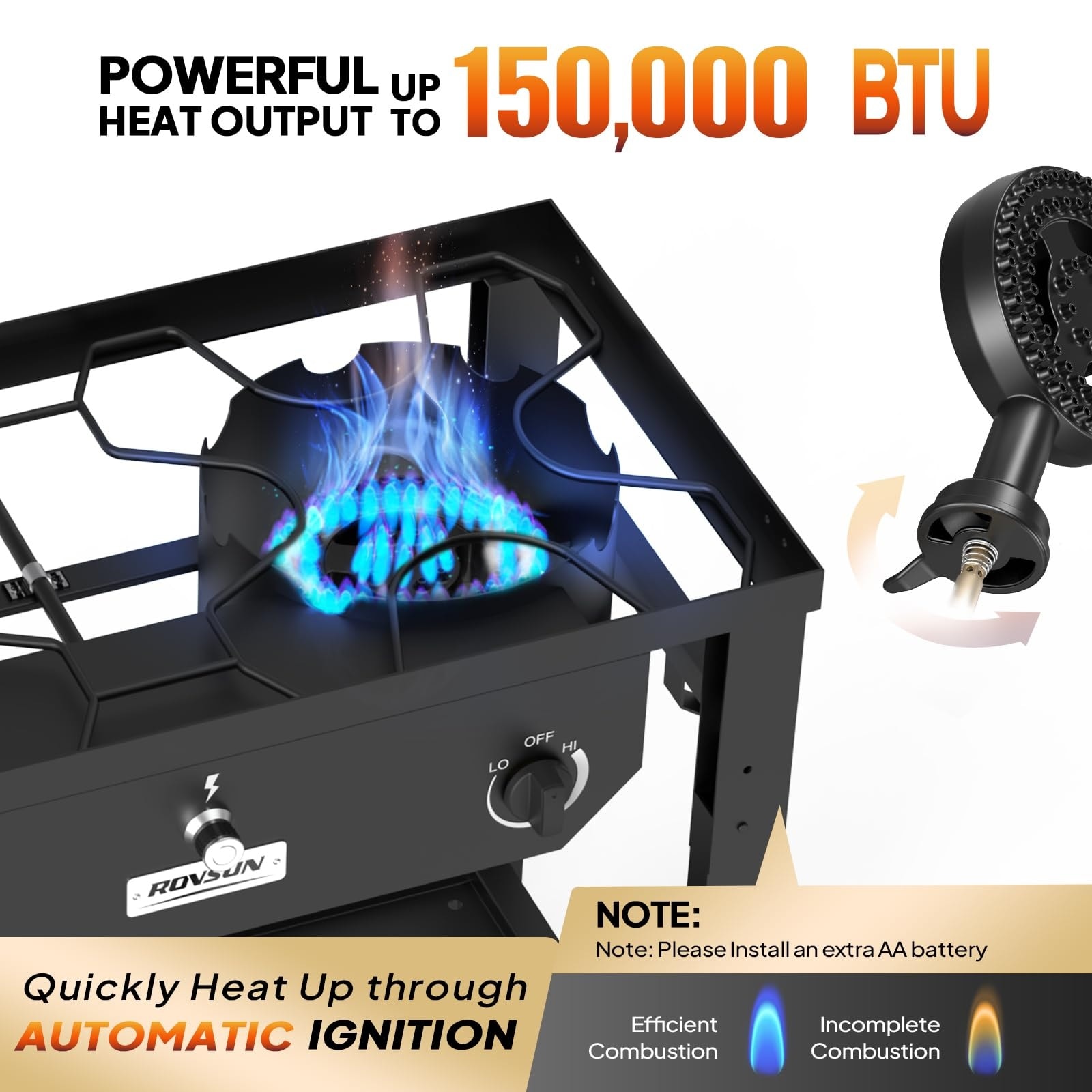 ROVSUN LS-G68000177 Outdoor-Burners-Stoves - View #3