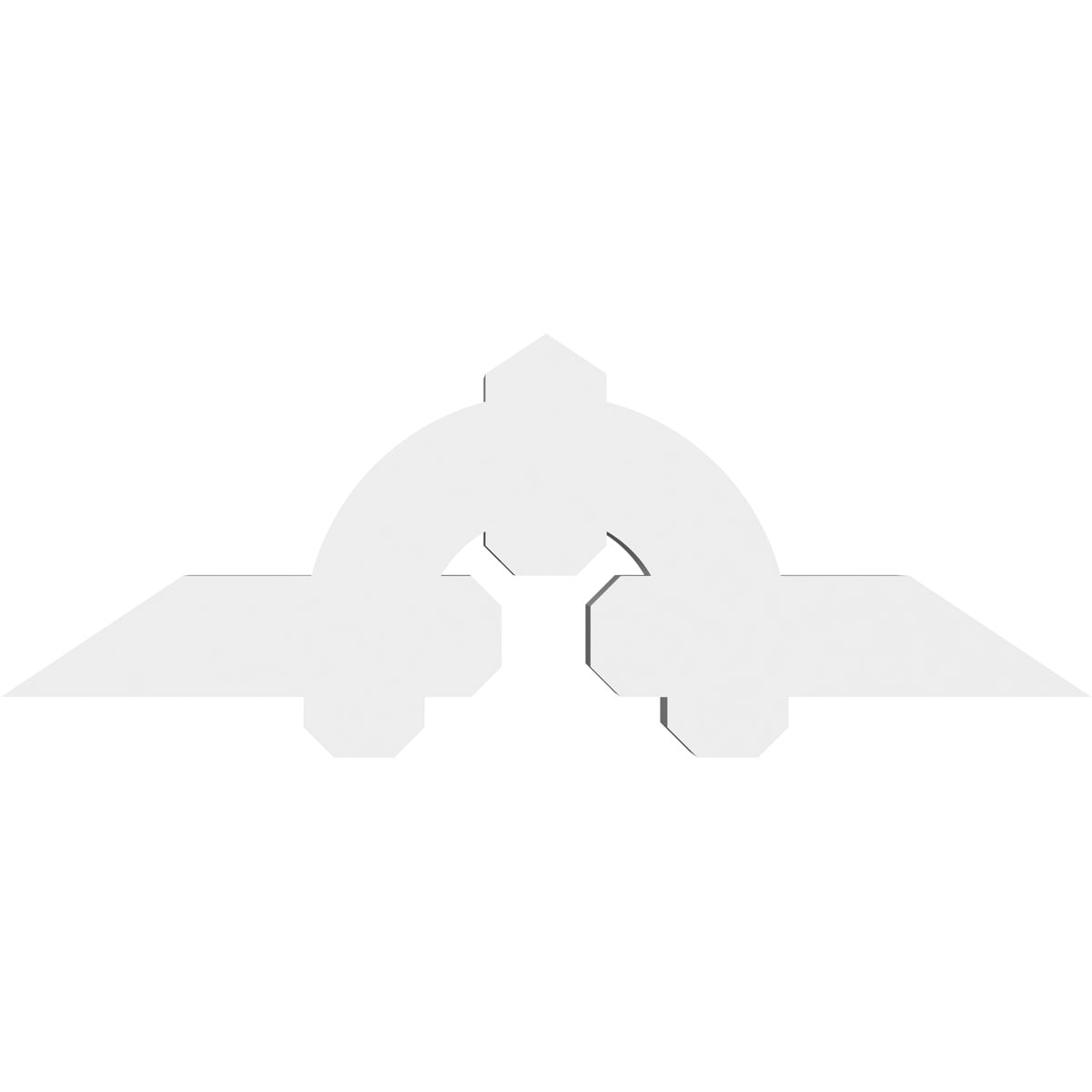 Ekena Millwork GBP036X12X0404ERI00 Exterior-Brackets-Braces - View #2