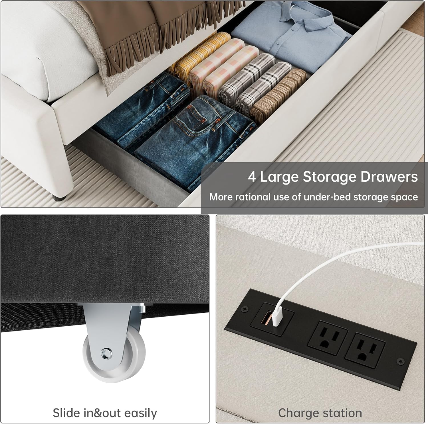 Qeetex LHF-BED-PHO-15GUQDIA beds - View #5