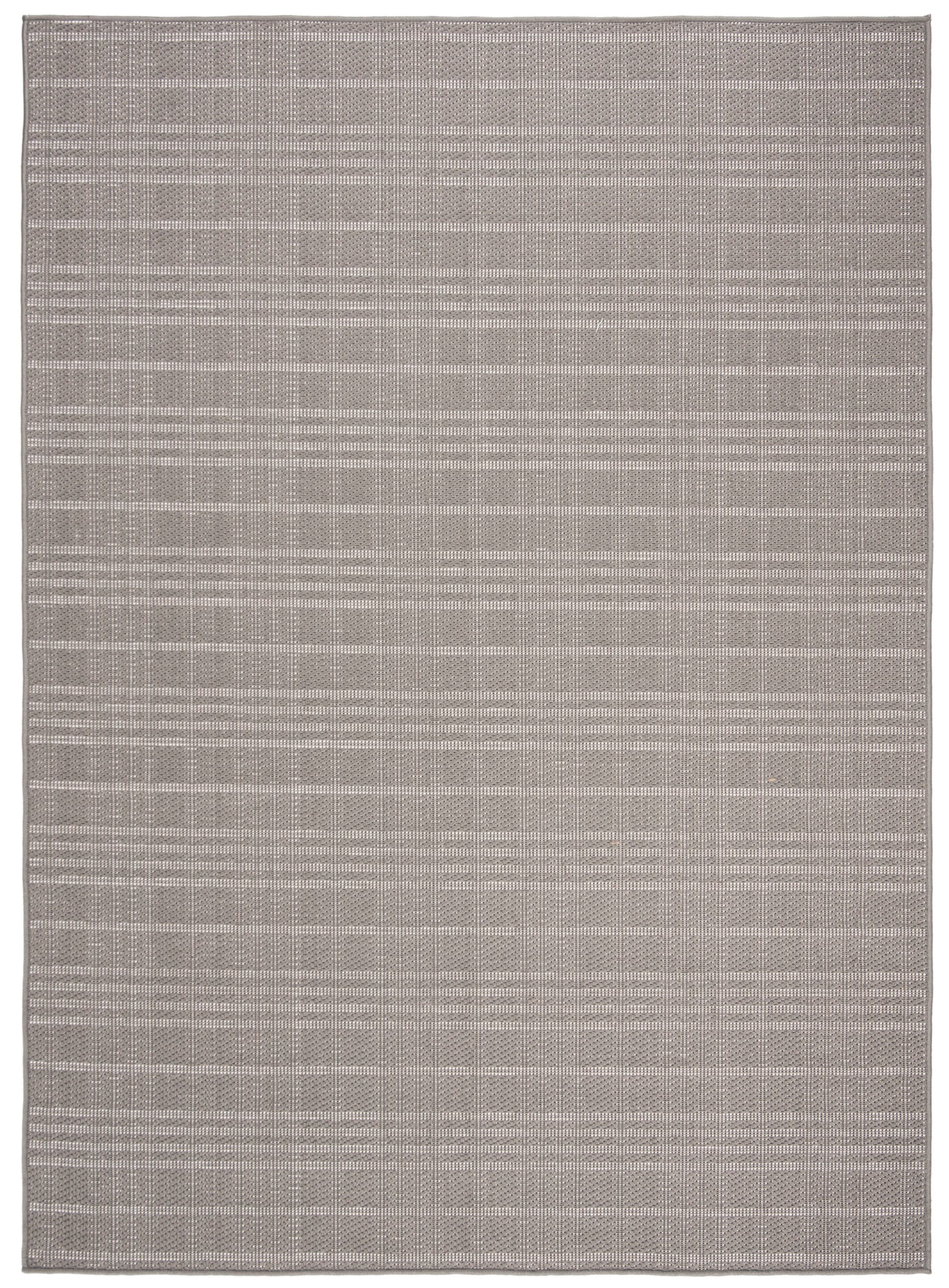 Safavieh BMU802F-6 Bermuda 800 Blanche 7 x 9 (ft) Loomed Polypropylene Gray Rectangular Indoor/Outdoor Geometric Bohemian/Eclectic Area rug