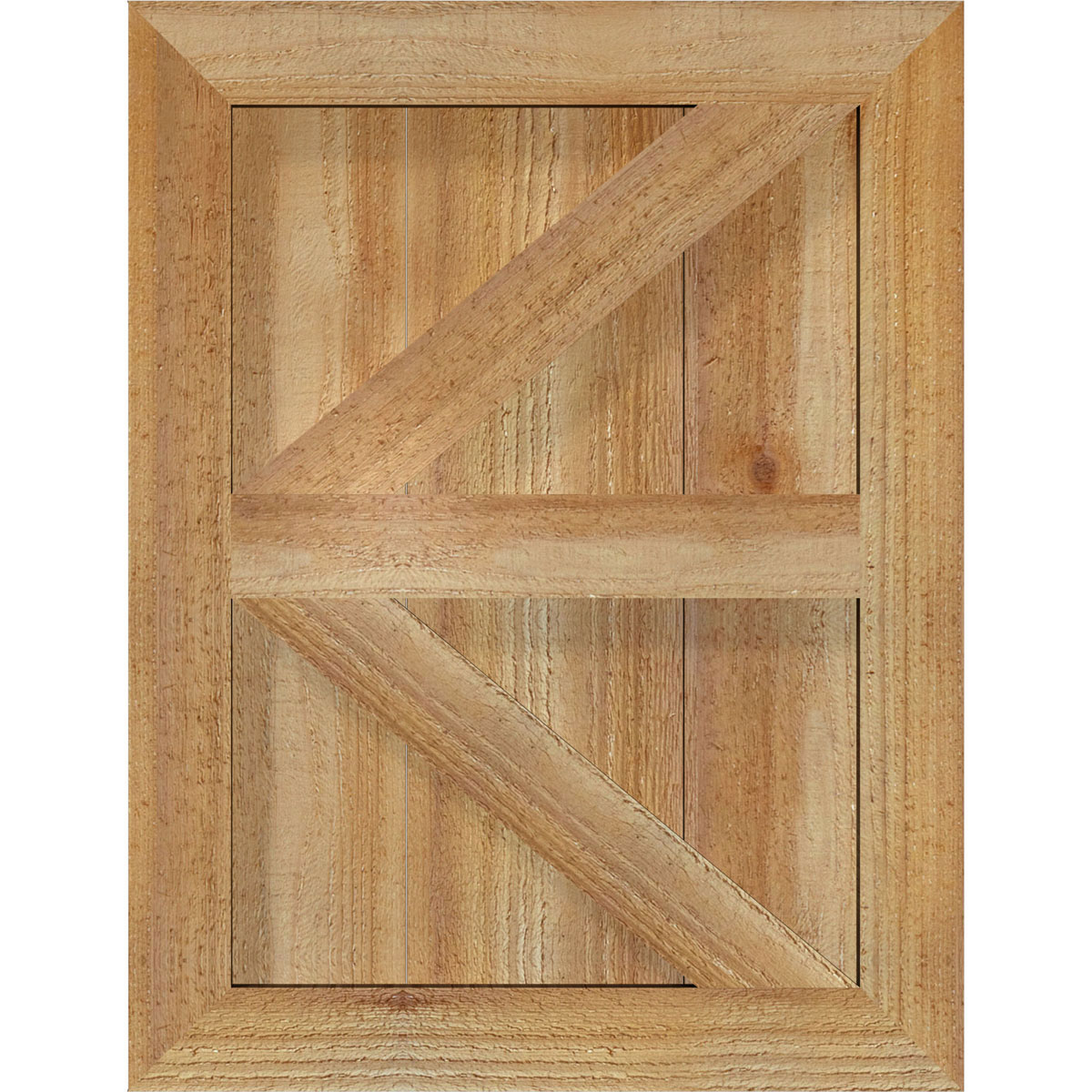Ekena Millwork RBF06Z16X021RWR Exterior-Shutters - View #5