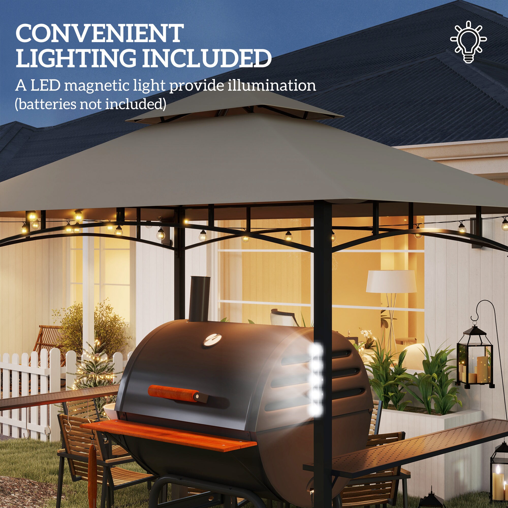 LUXEYARD DS-M-BAC06904 Wood-Resin-Gazebos - View #8