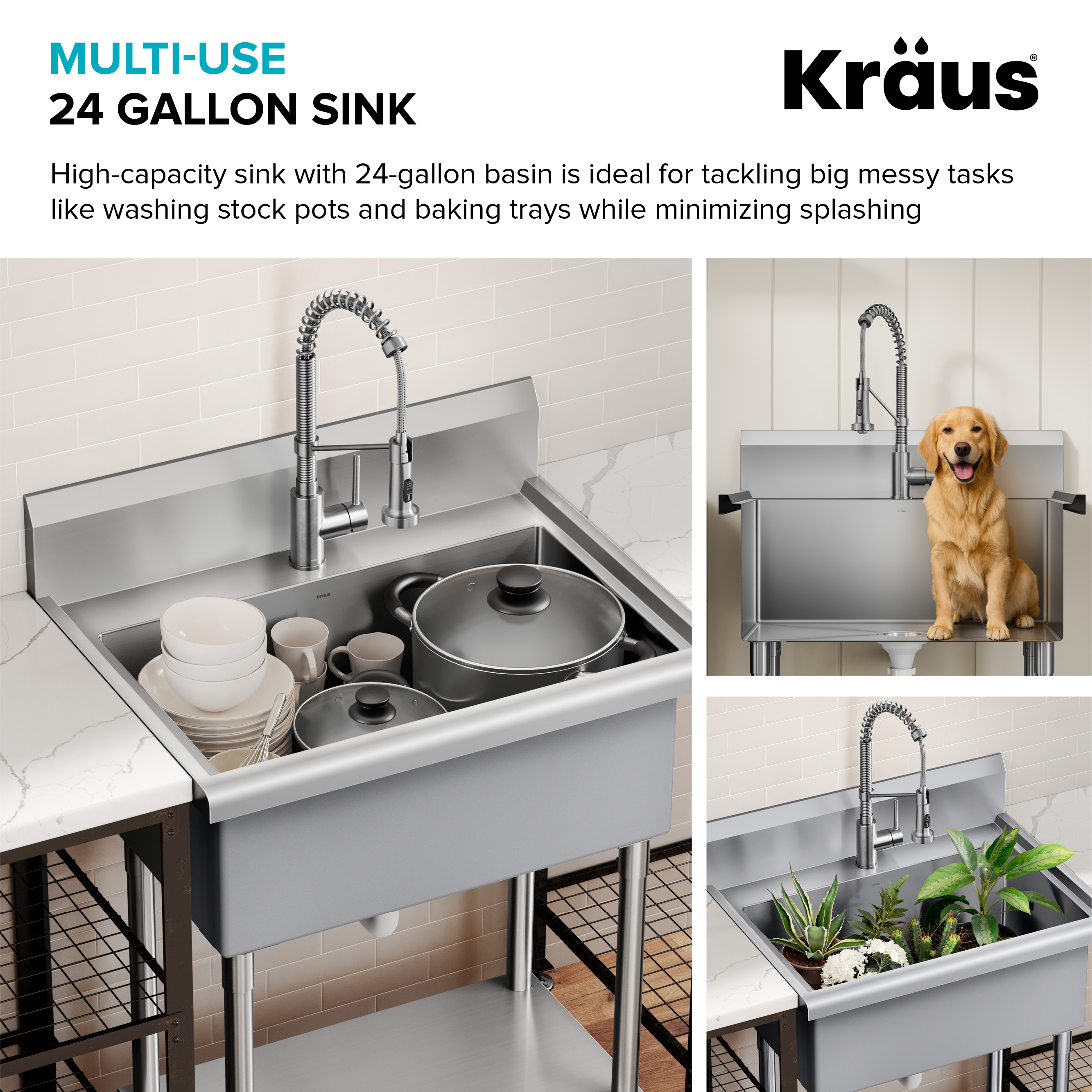 Kraus KHS230-32 Laundry-Tubs-Utility-Sinks - View #8