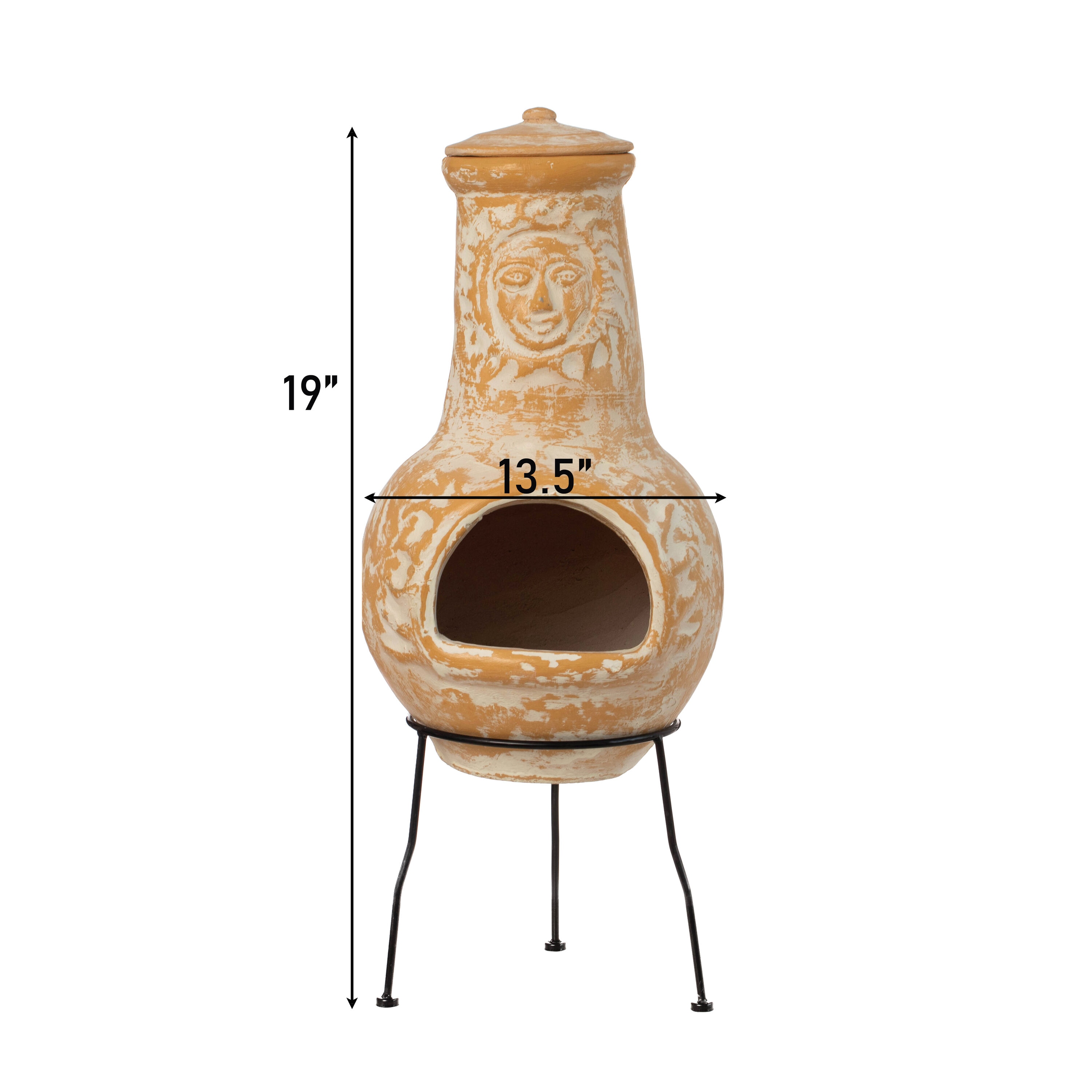 Vintiquewise QI004631.TC Outdoor-Woodburning-Firepits - View #4