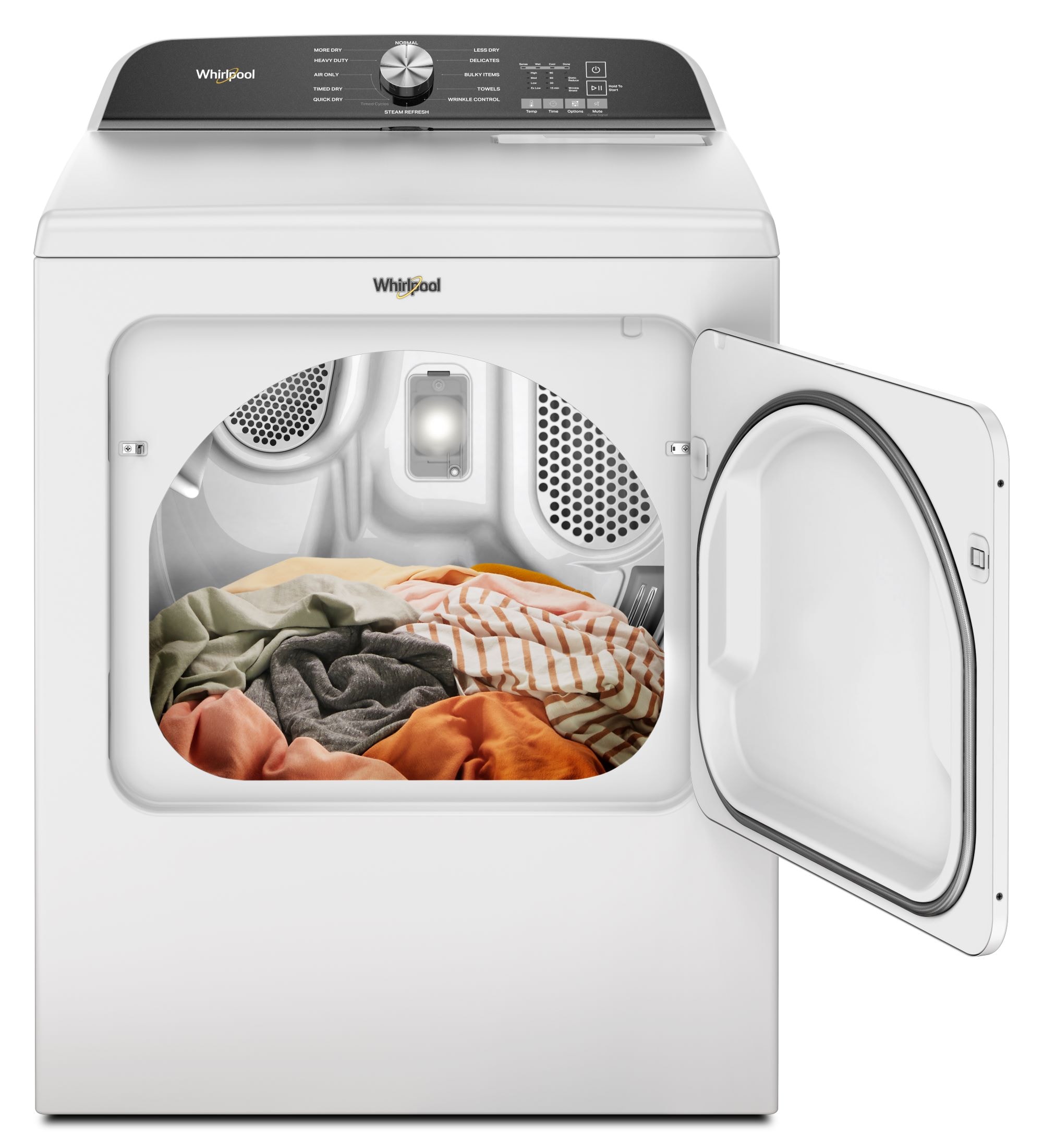 Whirlpool® 7.4 Cu.ft. Coin Operated Gas Dryer, 120 Volt, 3 Cycles, White,  Es