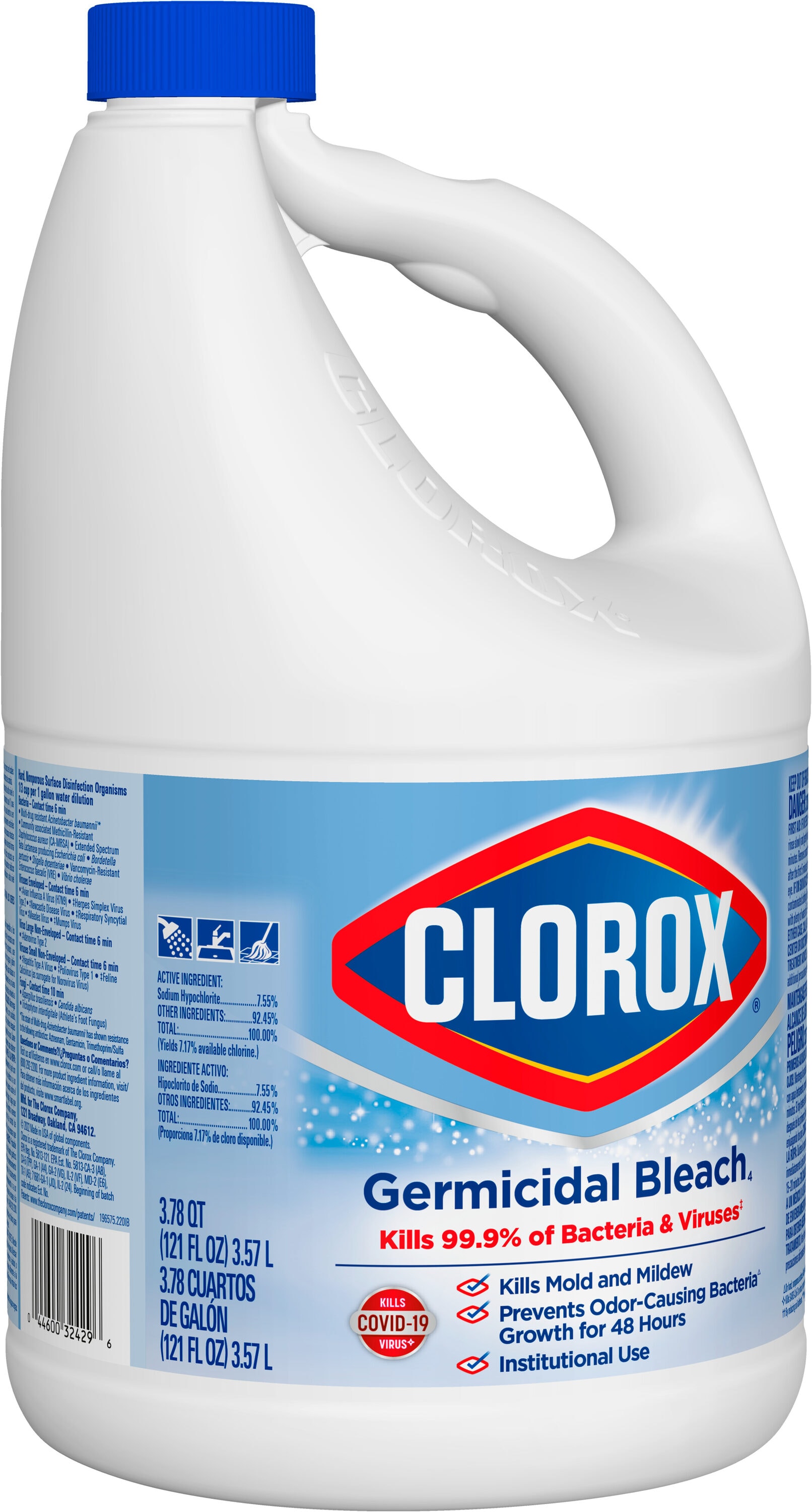 Clorox 121-fl oz Germicidal Bleach 4460032429 at Lowes.com