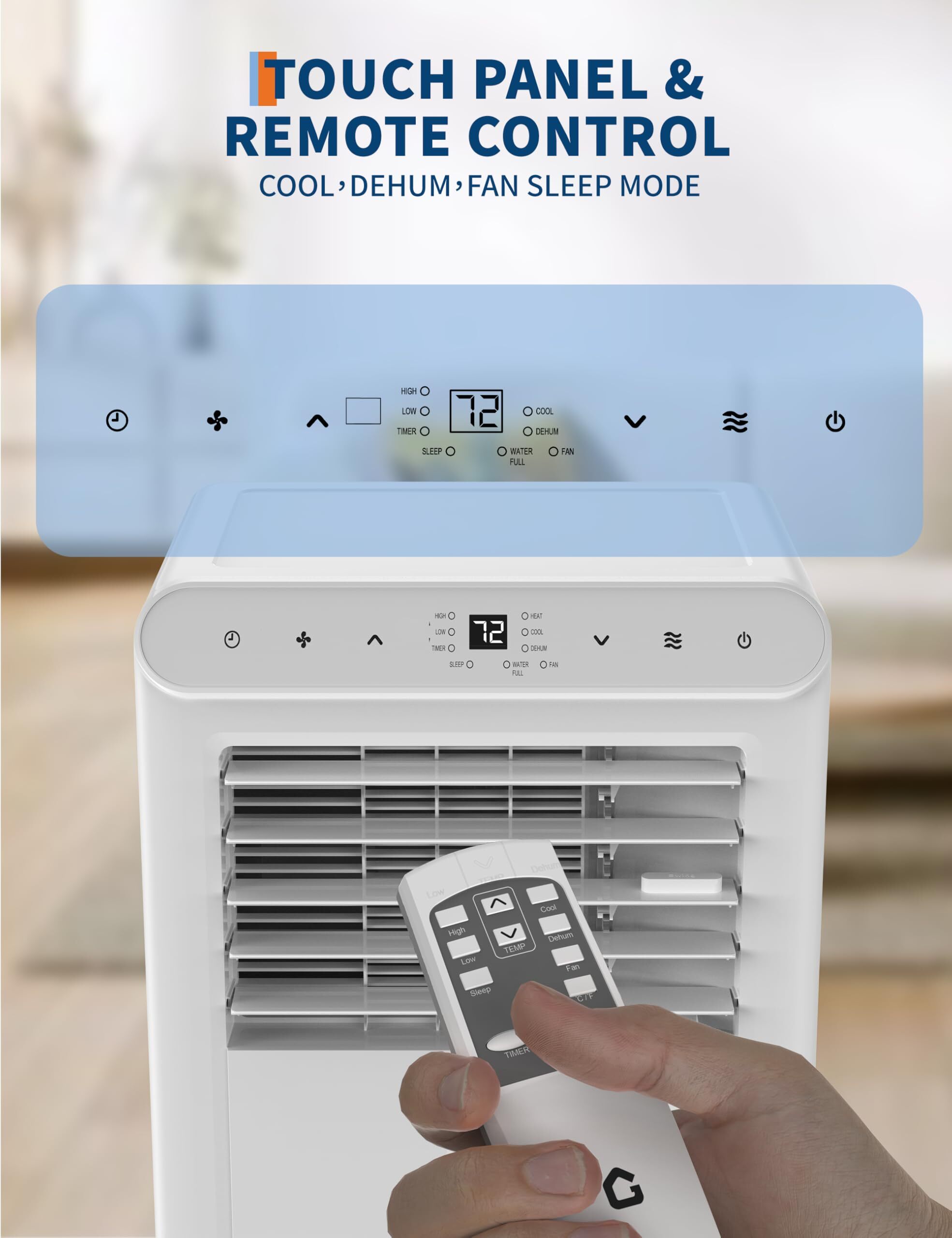 Garvee JJXKT-PHK337HT67S Portable-Air-Conditioners - View #3