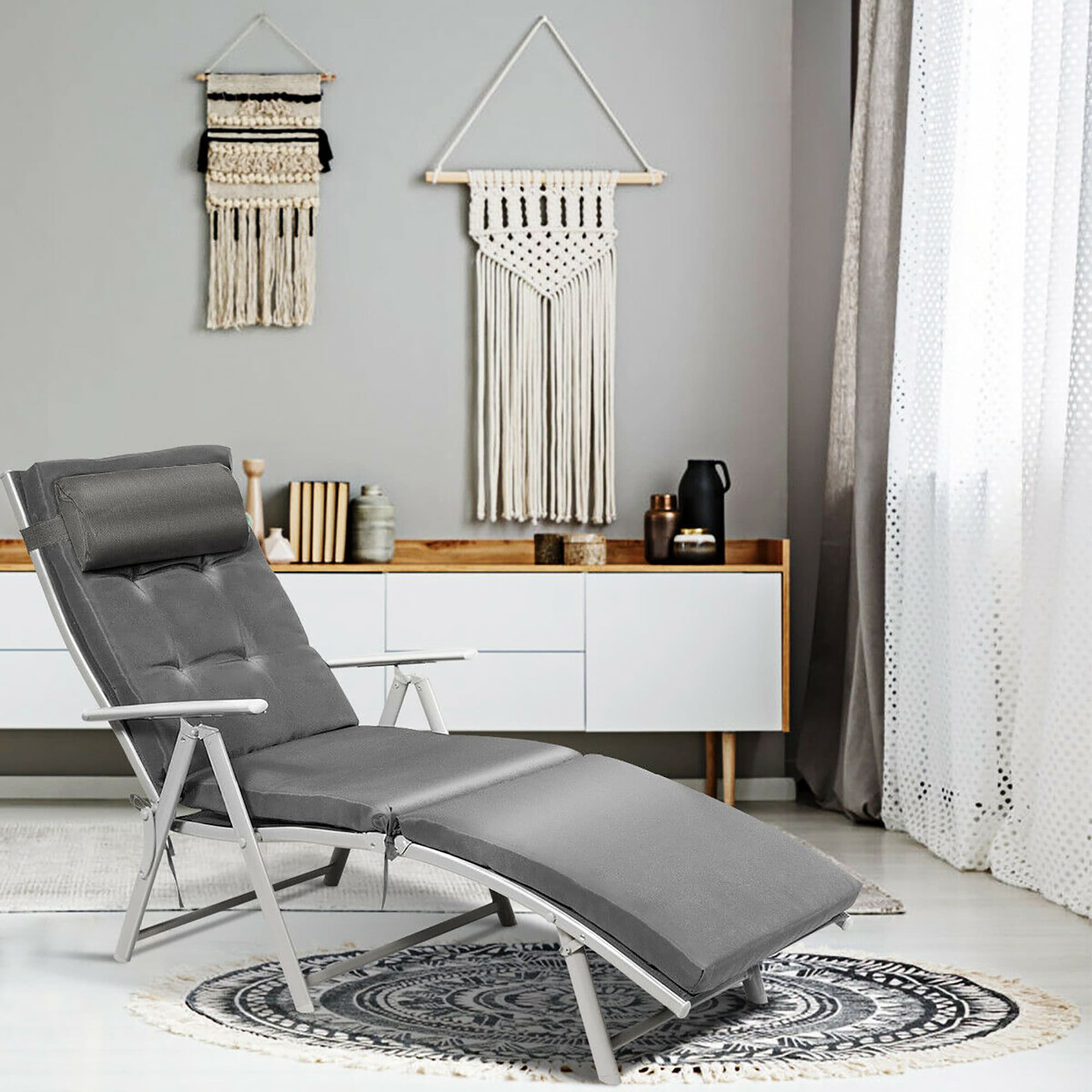 Costway HW64243GR Patio-Chairs - View #8