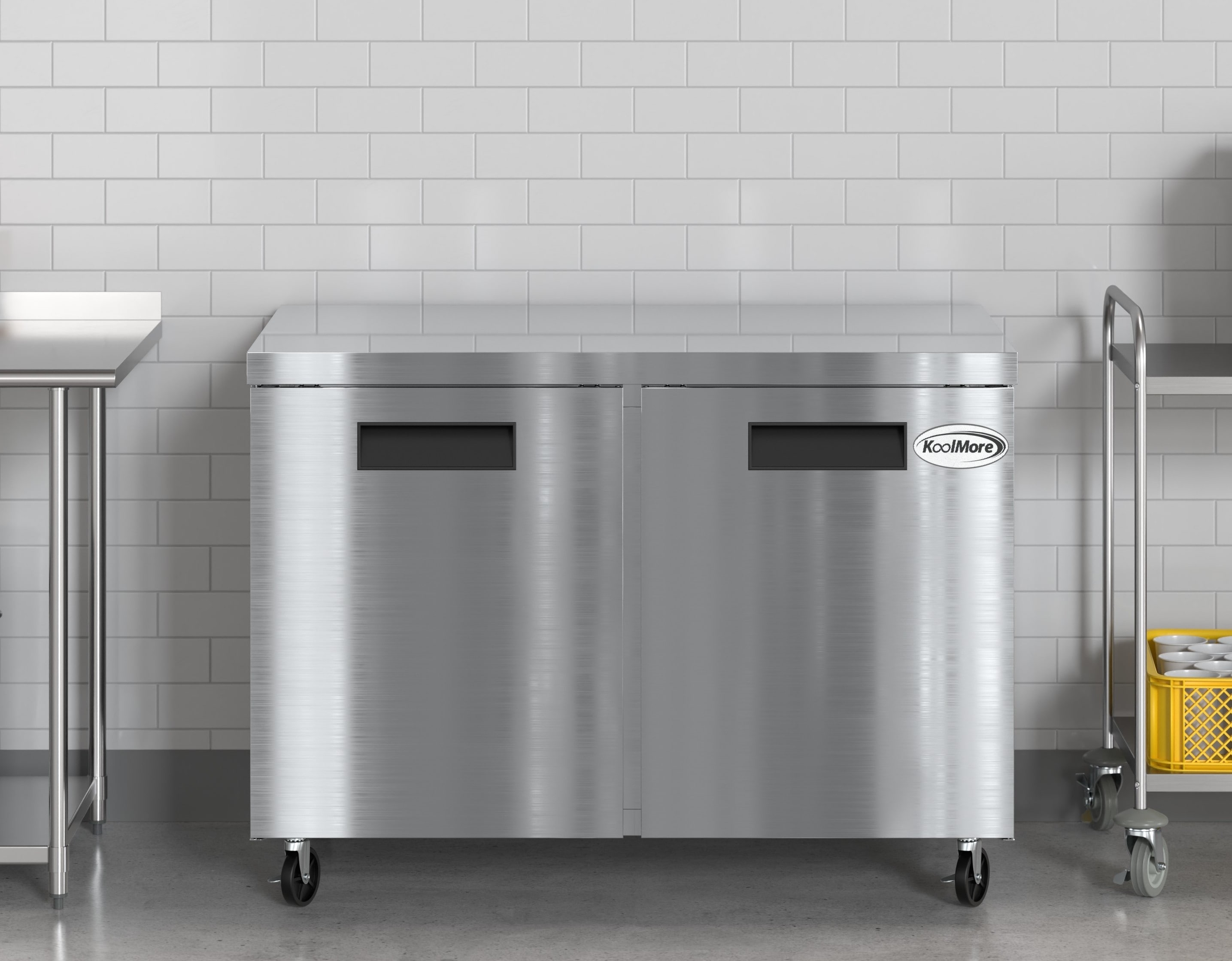KoolMore LOW-KM-UCRX-5DSS-NBK Commercial-Refrigerators - View #2
