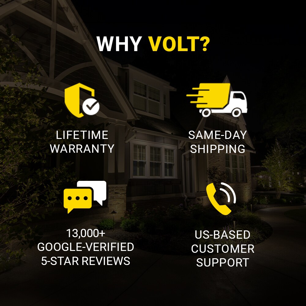 VOLT LOWTR-100W-SS Landscape-Lighting-Power-Pack - View #4