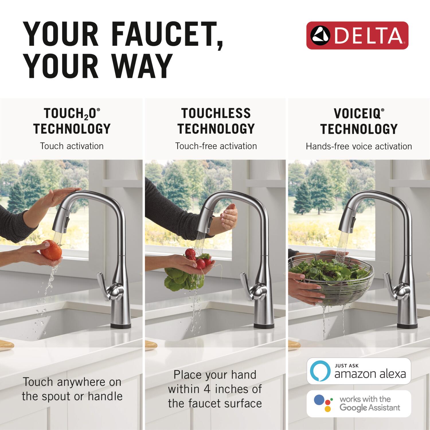 Delta 9176TLV-AR-PR-DST Kitchen-Faucets - View #3