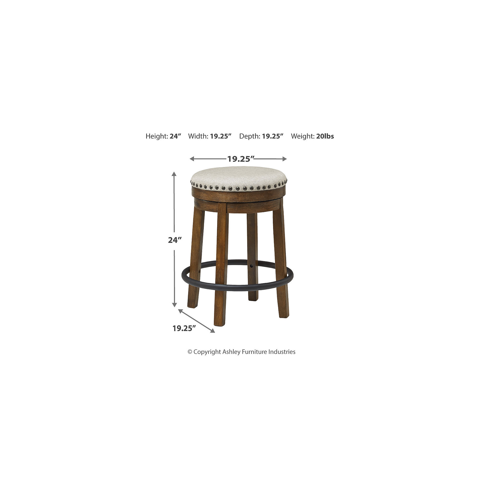 Signature Design by Ashley D546-124 stools - View #4