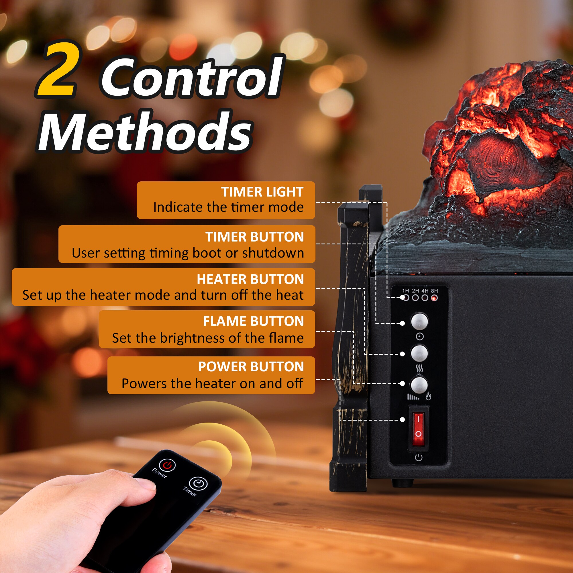 AIRO COMFORT FP201R Portable-Electric-Heat - View #8