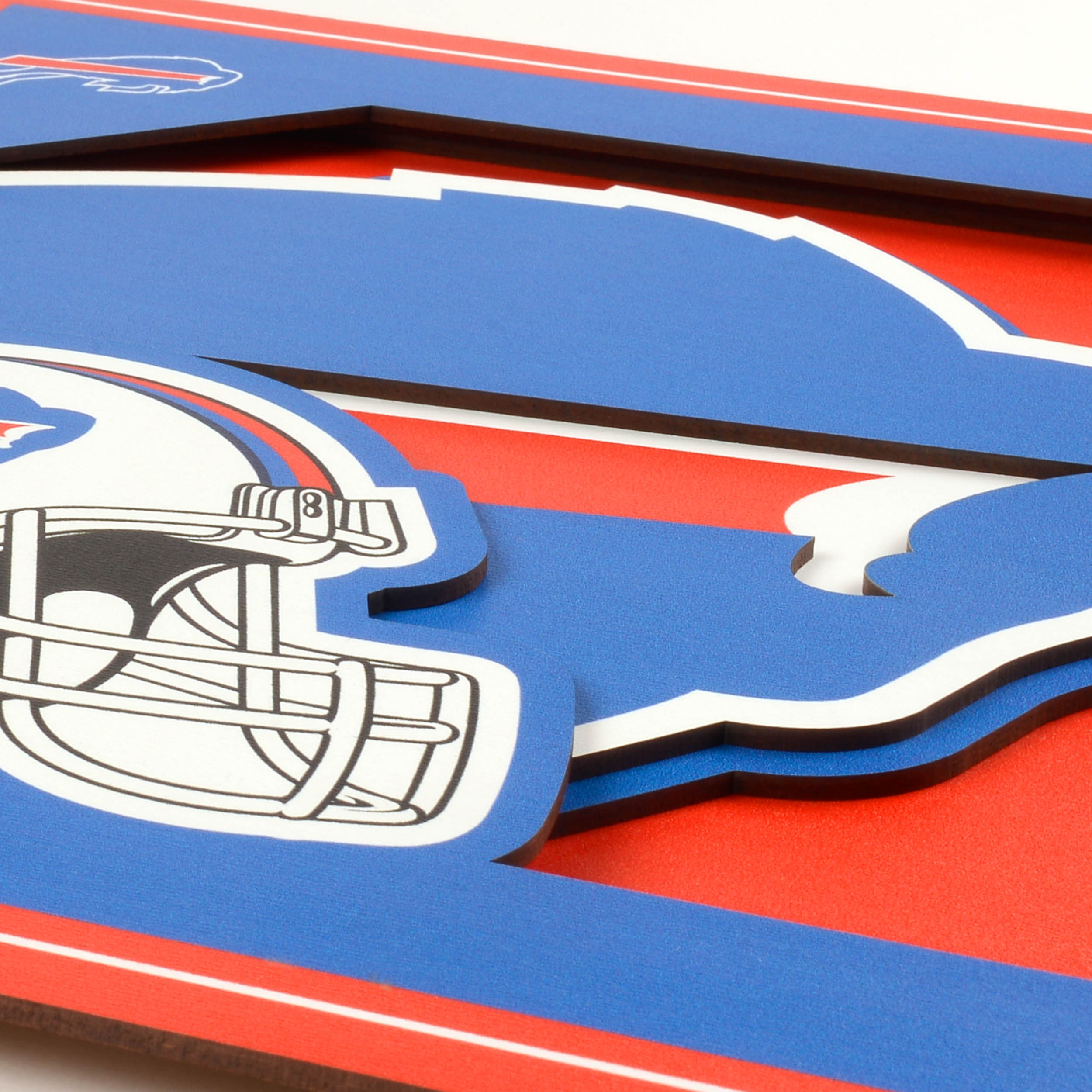 Party City NFL Buffalo Bills Helmet Plastic Yard Sign, 22in x 15in | Party