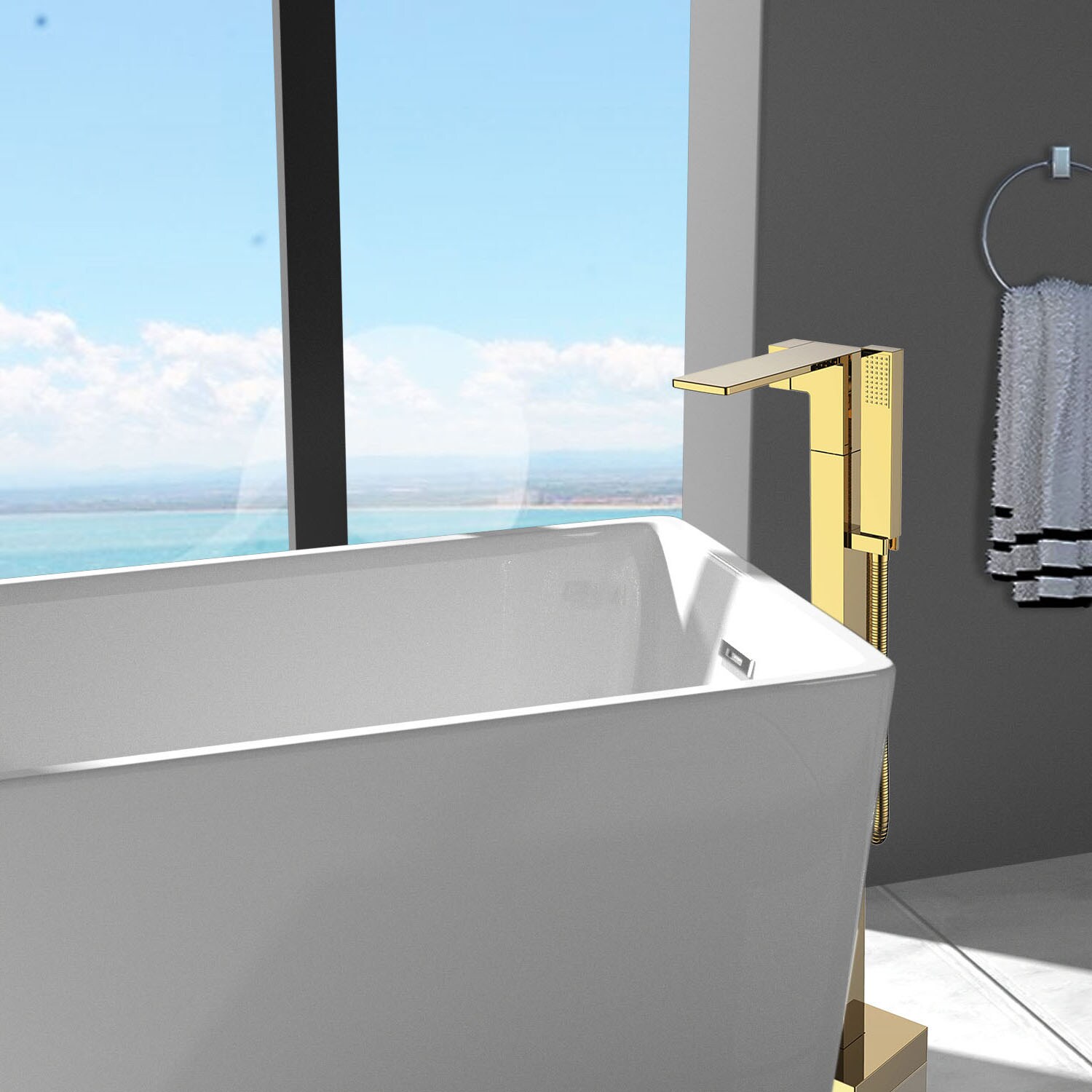 Maincraft HHK021TG Roman-Tub-Faucets - View #2