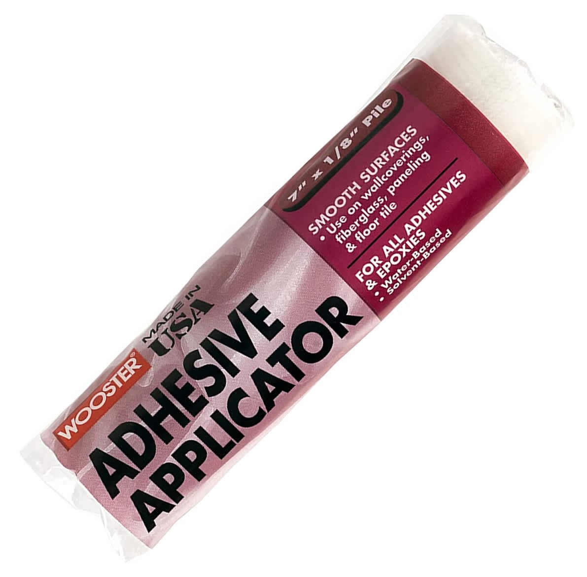 Wooster R245-7 Genuine 7in Adhesive Applicator 1/8in Nap Roller Cover - R245-7
