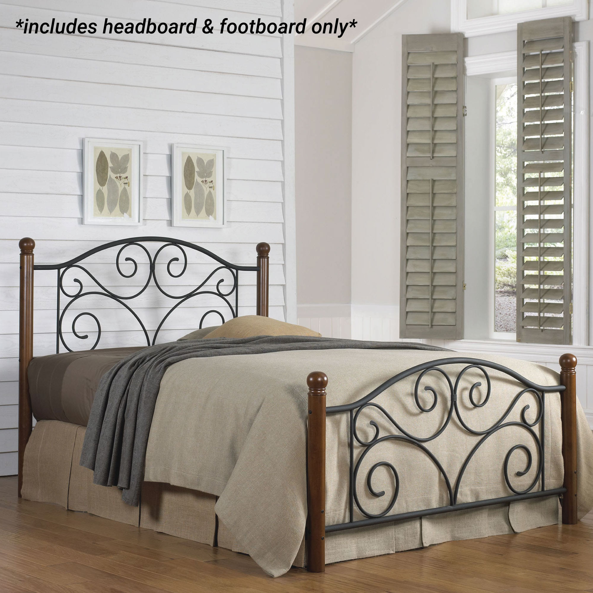 eLuxury DORALCOMBOPOST-KG Upholstered-Headboards - View #2