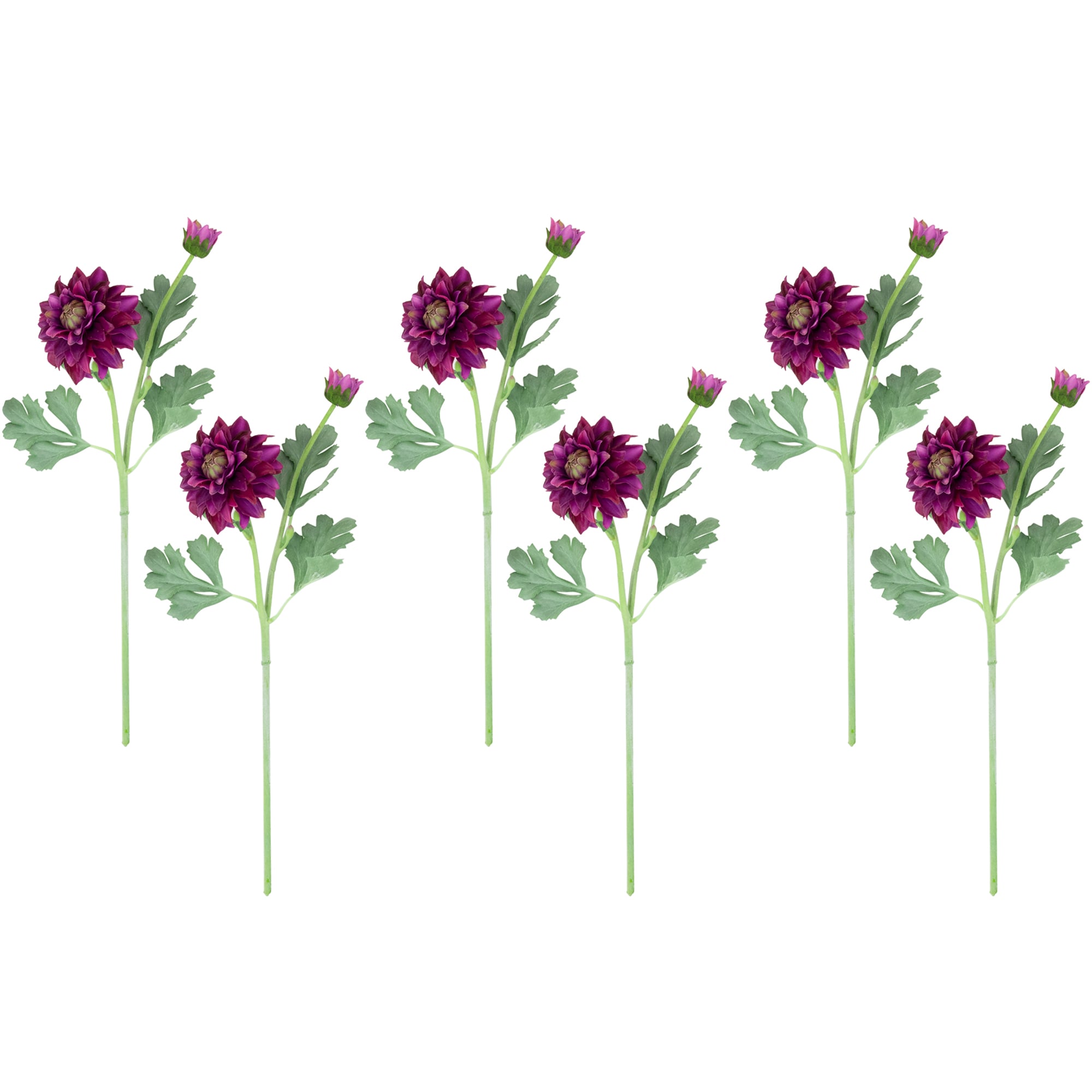 Northlight 35644505 23-in Purple Indoor Hanging Dahlia Artificial flower
