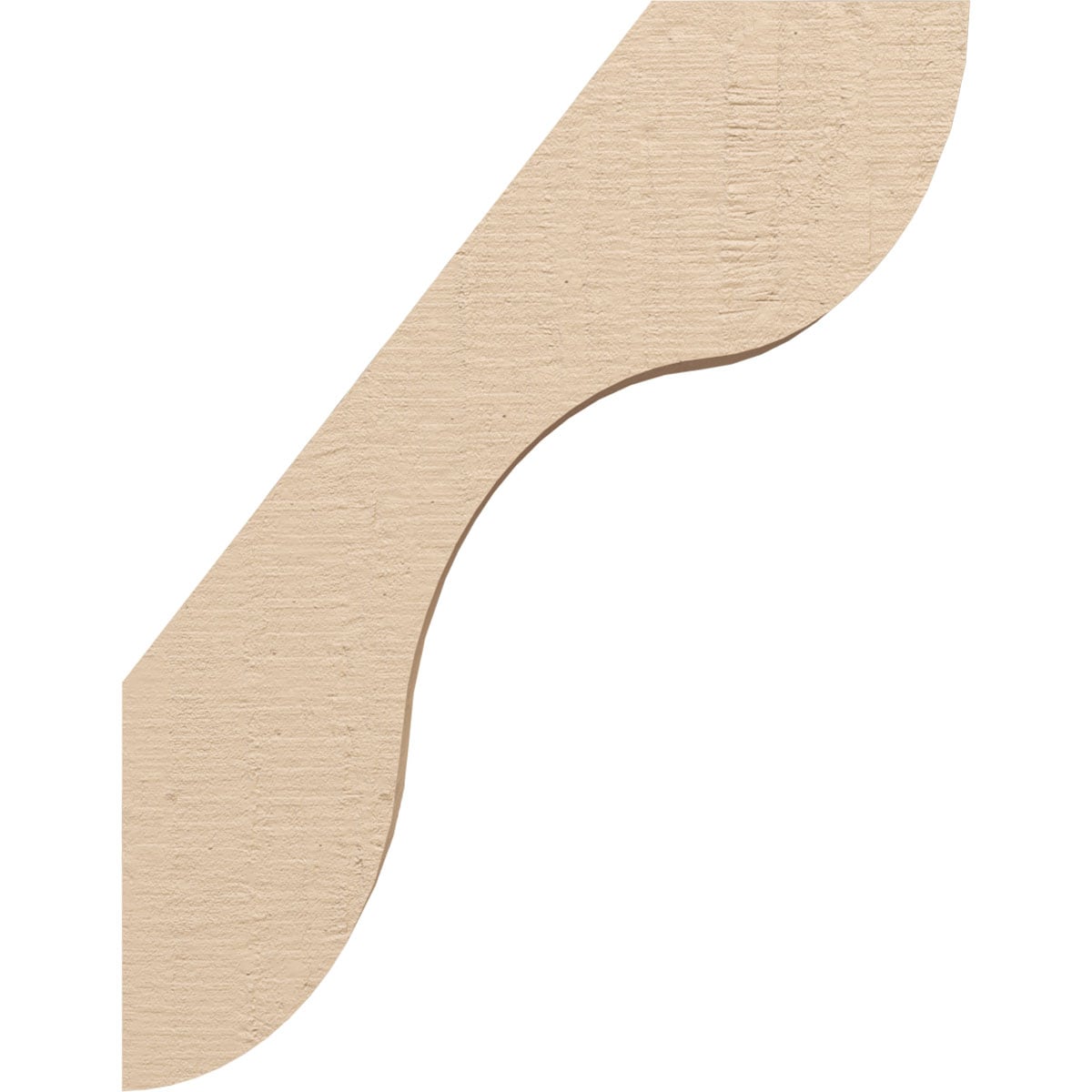 Ekena Millwork BRCUR03X14X18CARRCPR braces - View #4