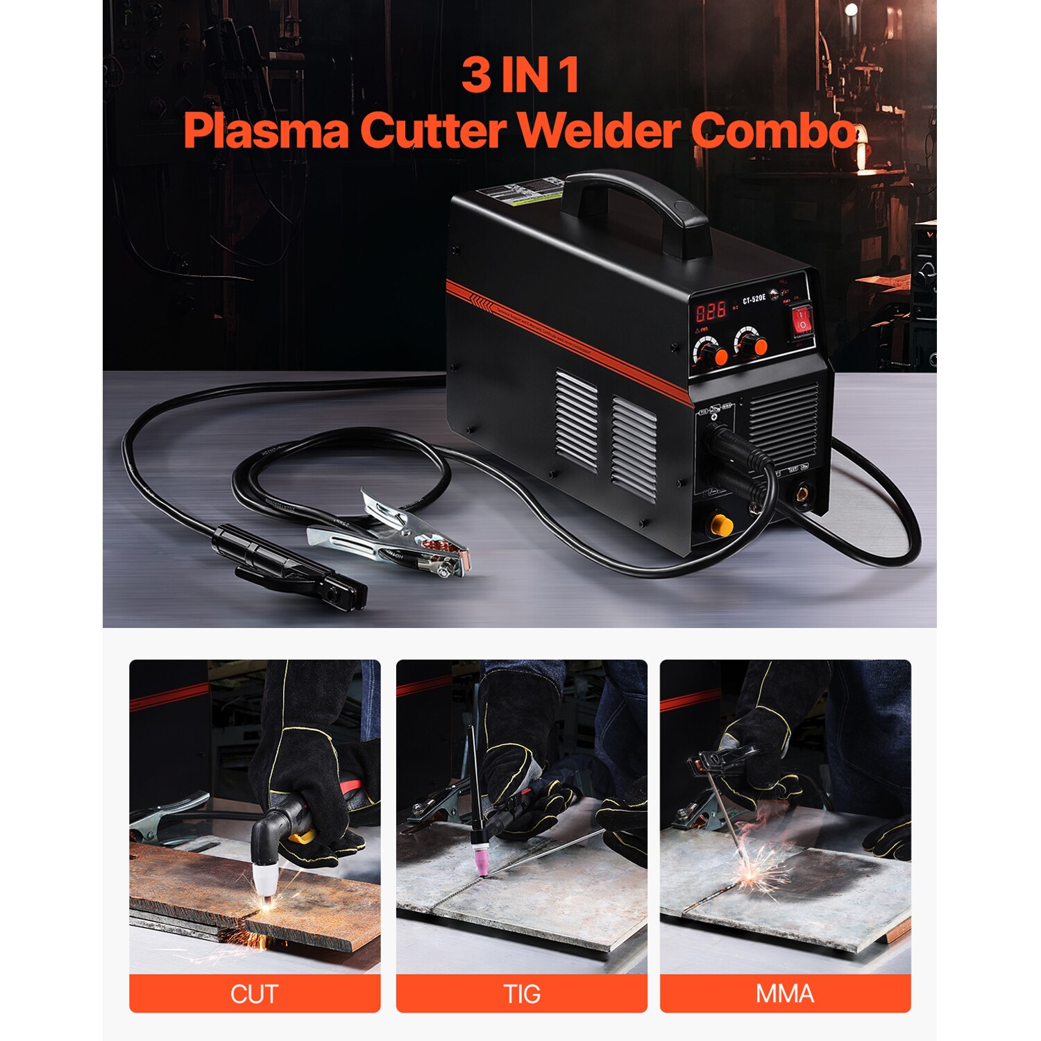 VEVOR SCDGNQHJJCCT06806V1 Plasma-Cutters - View #2
