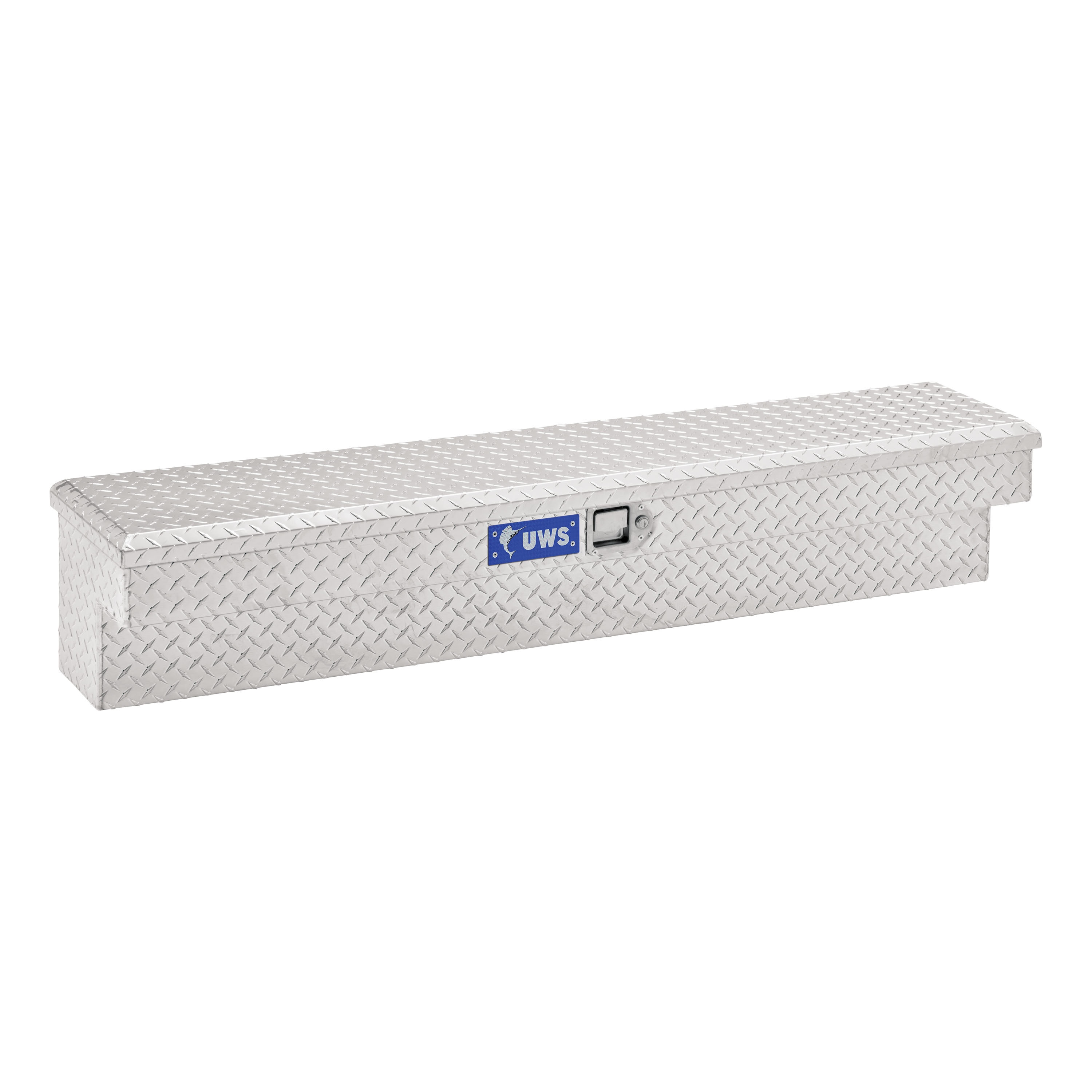 UWS EC30071 36.000-in x 11.375-in x 11.000-in Bright Aluminum Aluminum Side mount Truck Tool Box