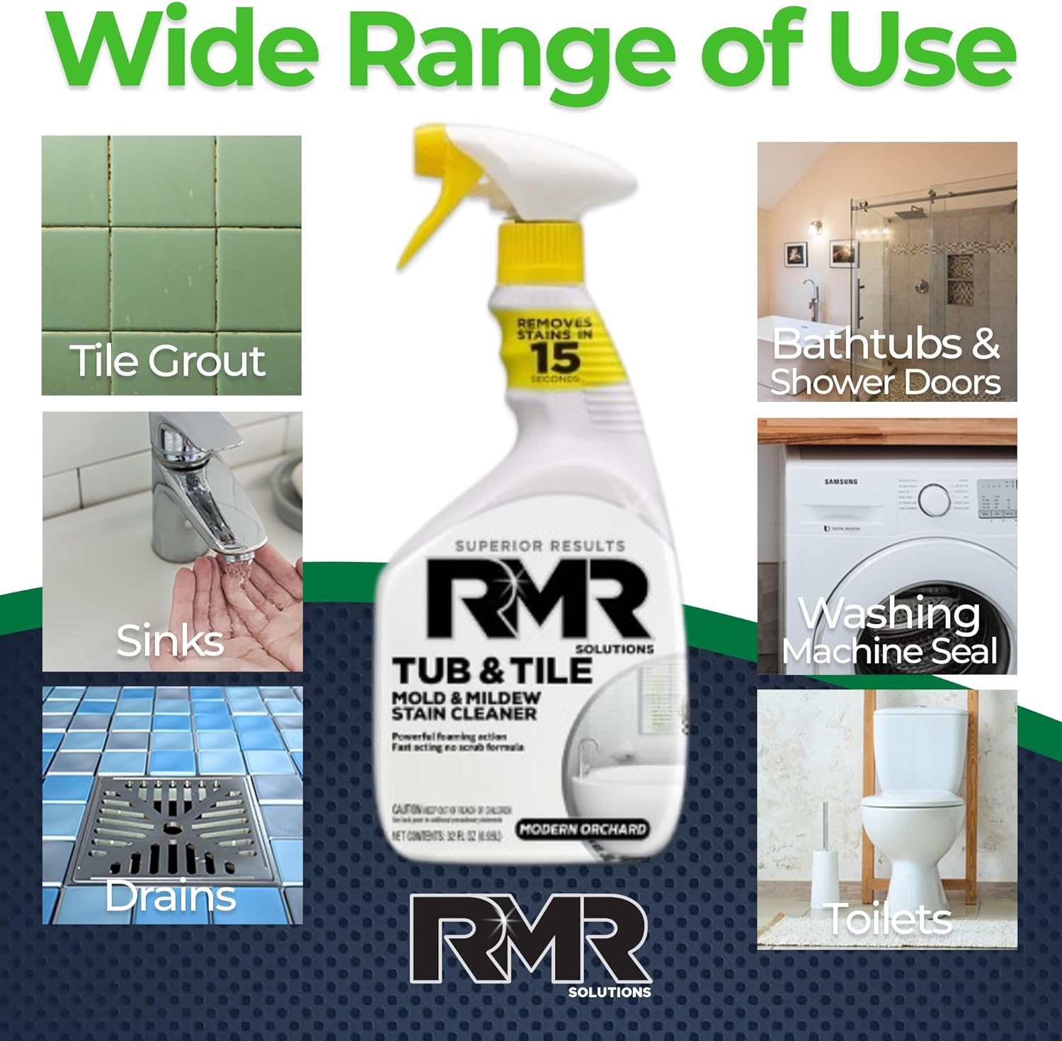 RMR Solutions RMRTT32 Shower-And-Tub-Cleaners - View #2