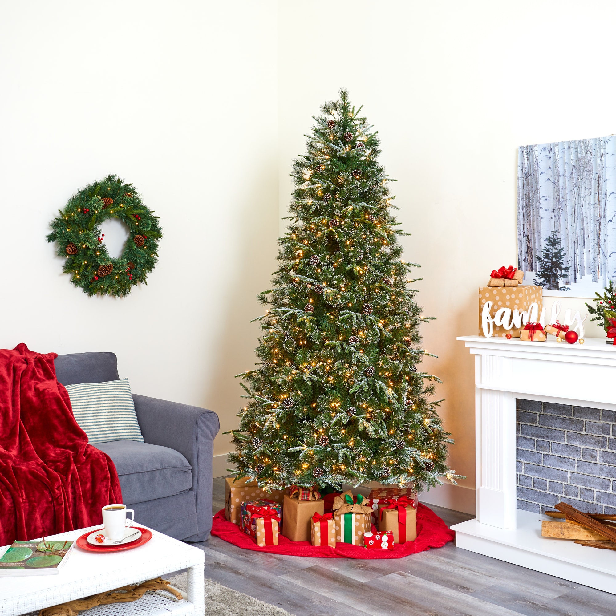 Nearly Natural T1862 Artificial-Christmas-Trees - View #9