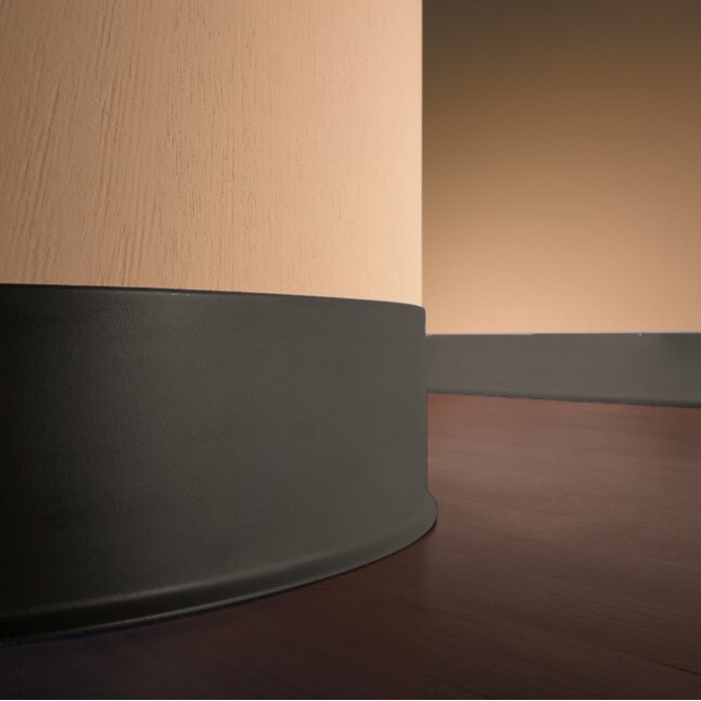 Flexco Black Brown 6-in x 1440-in Vinyl Floor Base Flexco Black Brown 6-in x 1440-in Vinyl Floor Base