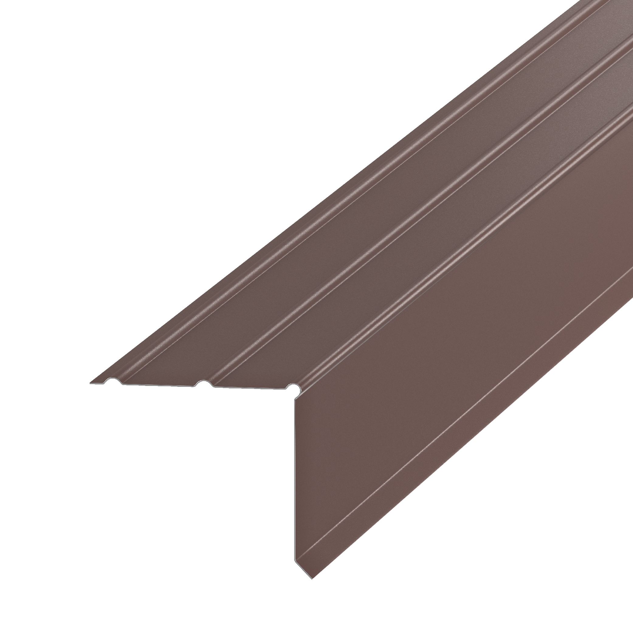 Amerimax 5500519120 Drip Edge 1.81-in x 10-ft Brown Aluminum Aluminum Drip Edge
