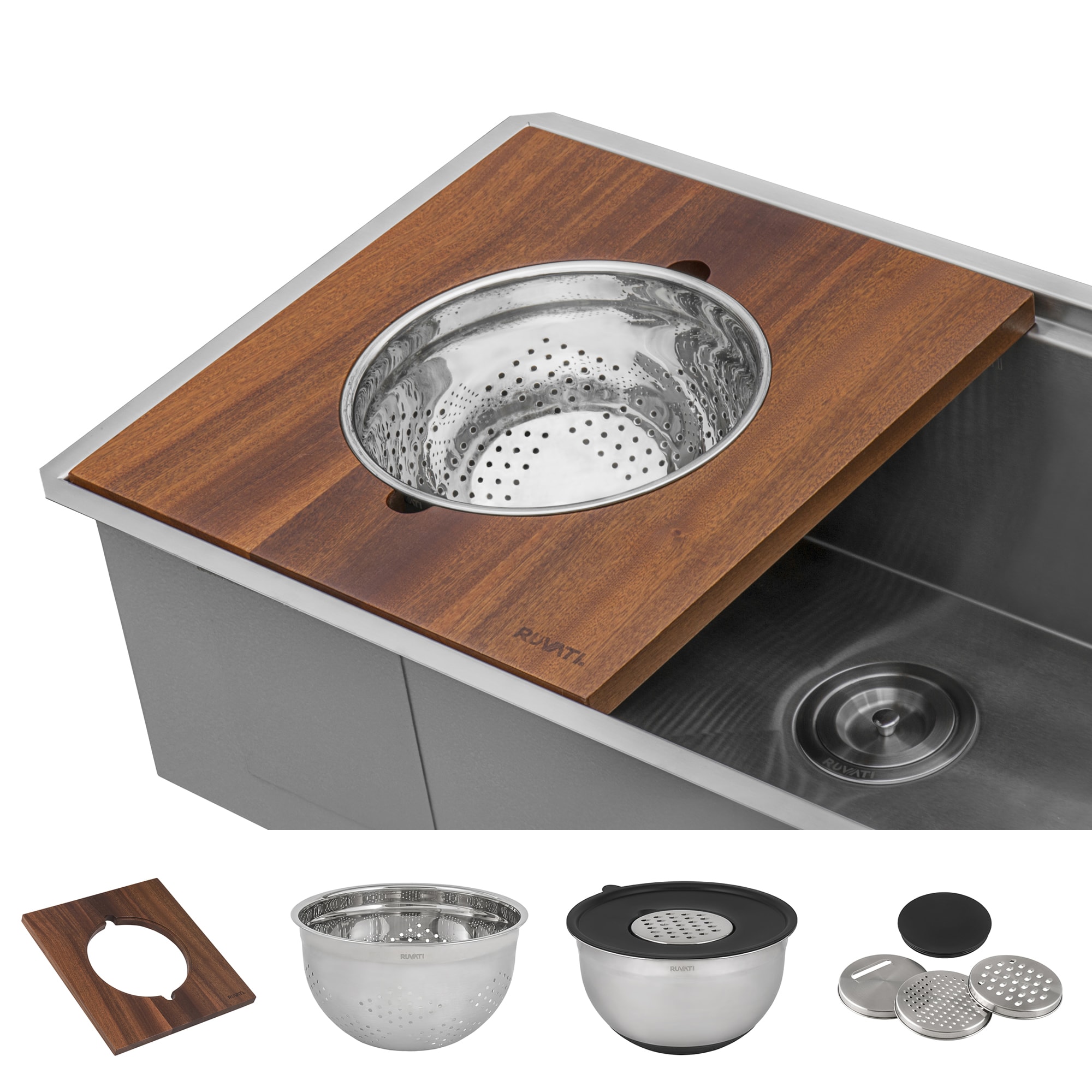Ruvati RVH8666 Kitchen-Sinks - View #9