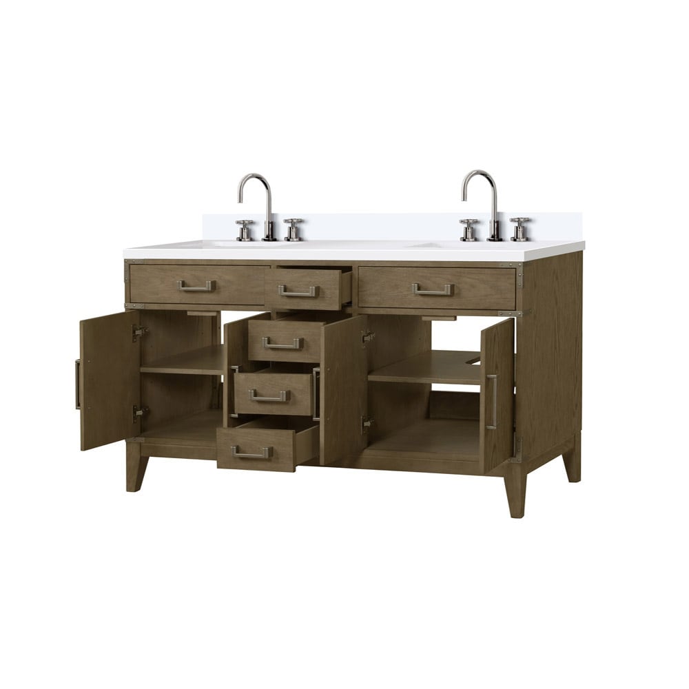 Lexora LVW60DR301 Bath-Vanity-Combo - View #3