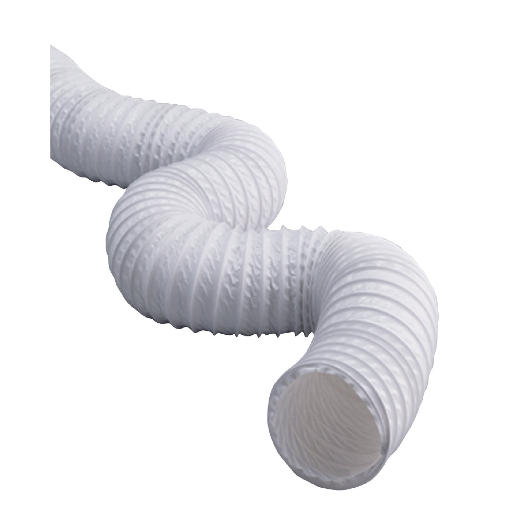Dundas Jafine  FD450E Flexible Vinyl Duct 4 in. x 50 Ft. White